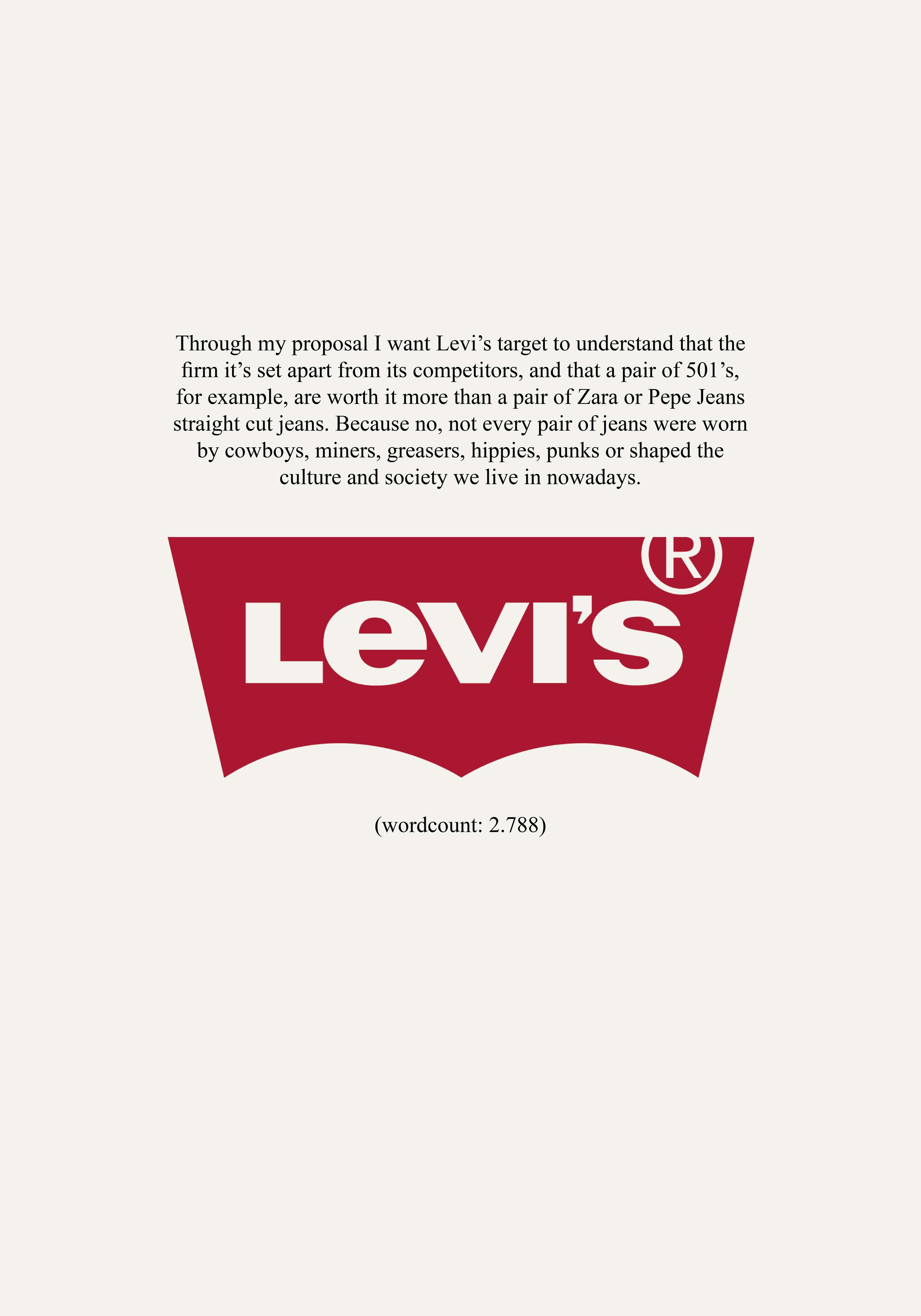 LEVI'S BRAND IDENTITY IMPROVEMENT. | The Dots