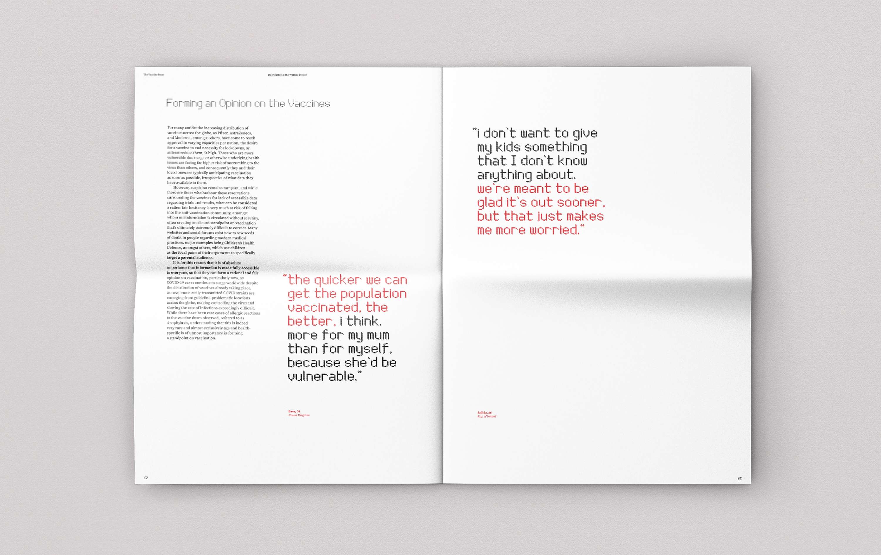 The Vaccine Issue — ISTD 2021 Submission by Rowan Black