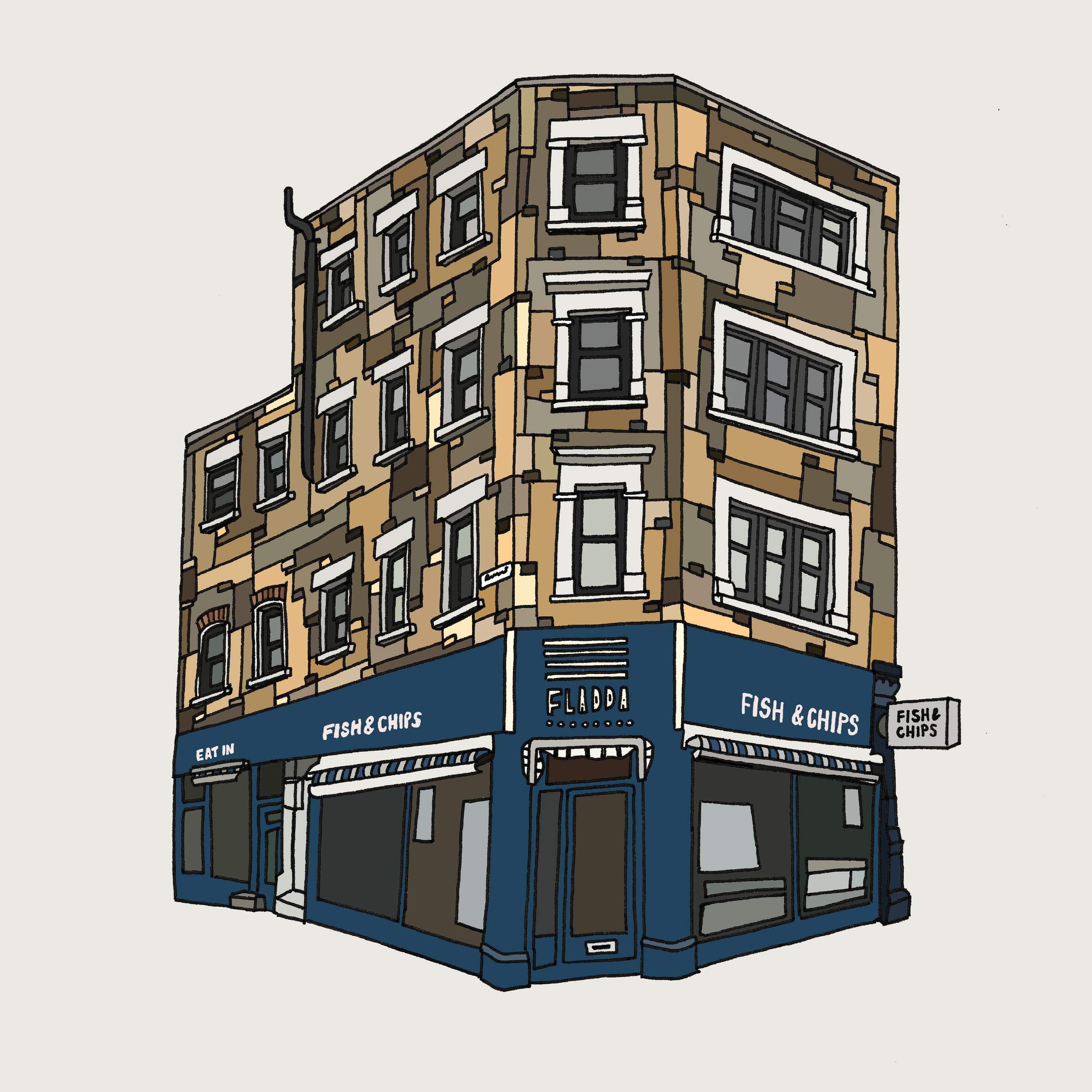 Camberwell Shopfronts in Colour by Natasha Godfrey