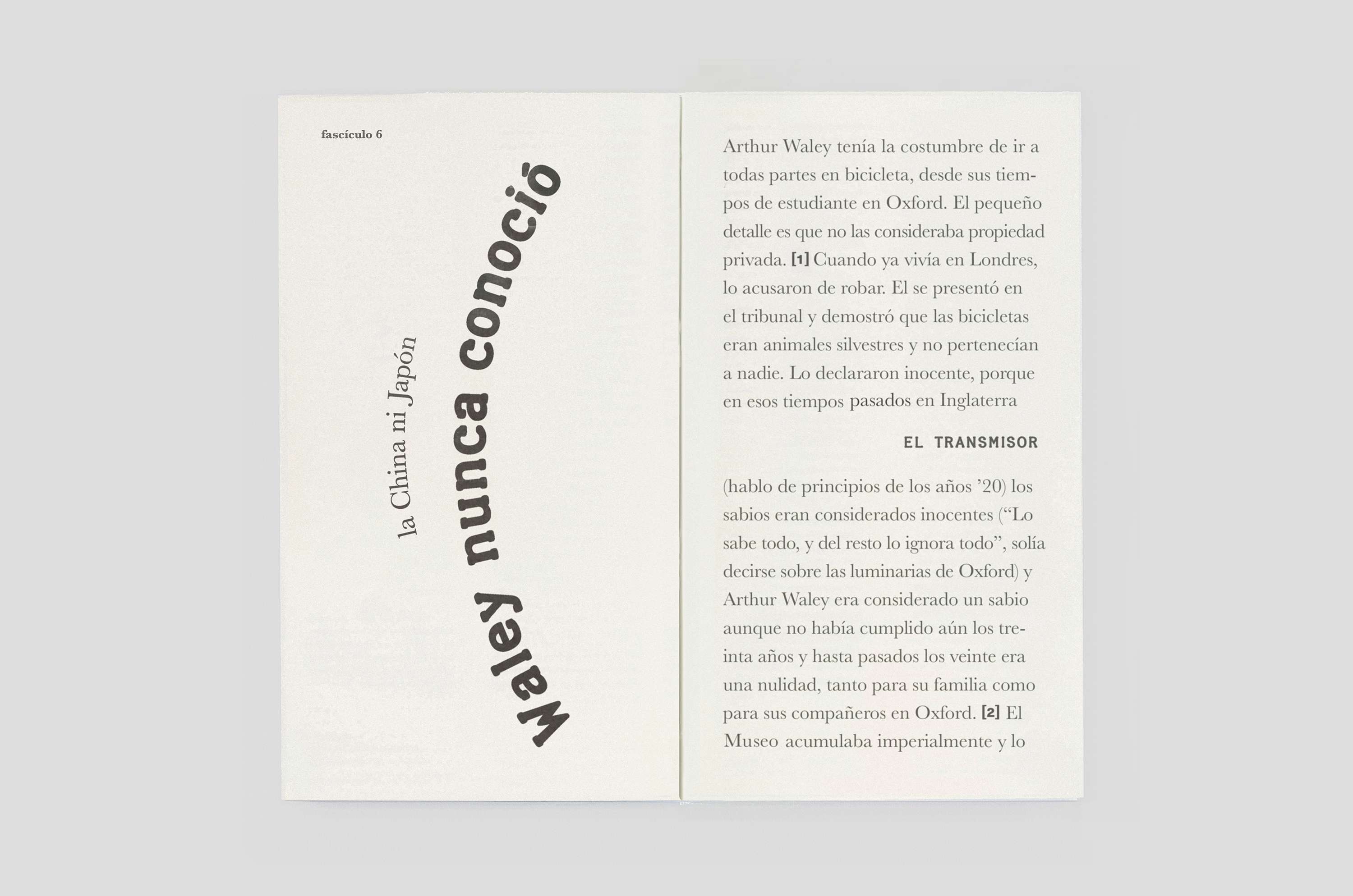 Juan Forn | Booklet Collection by Julia Miceli Pitta