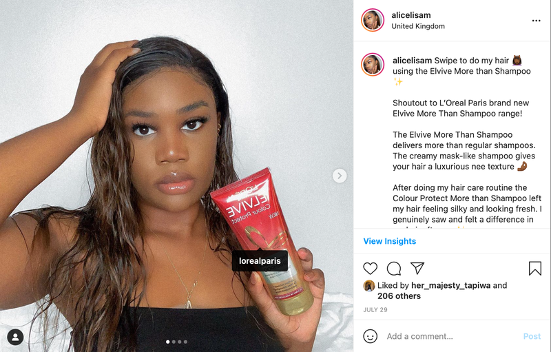 L'Oreal Collaboration by Alice Mungadzi