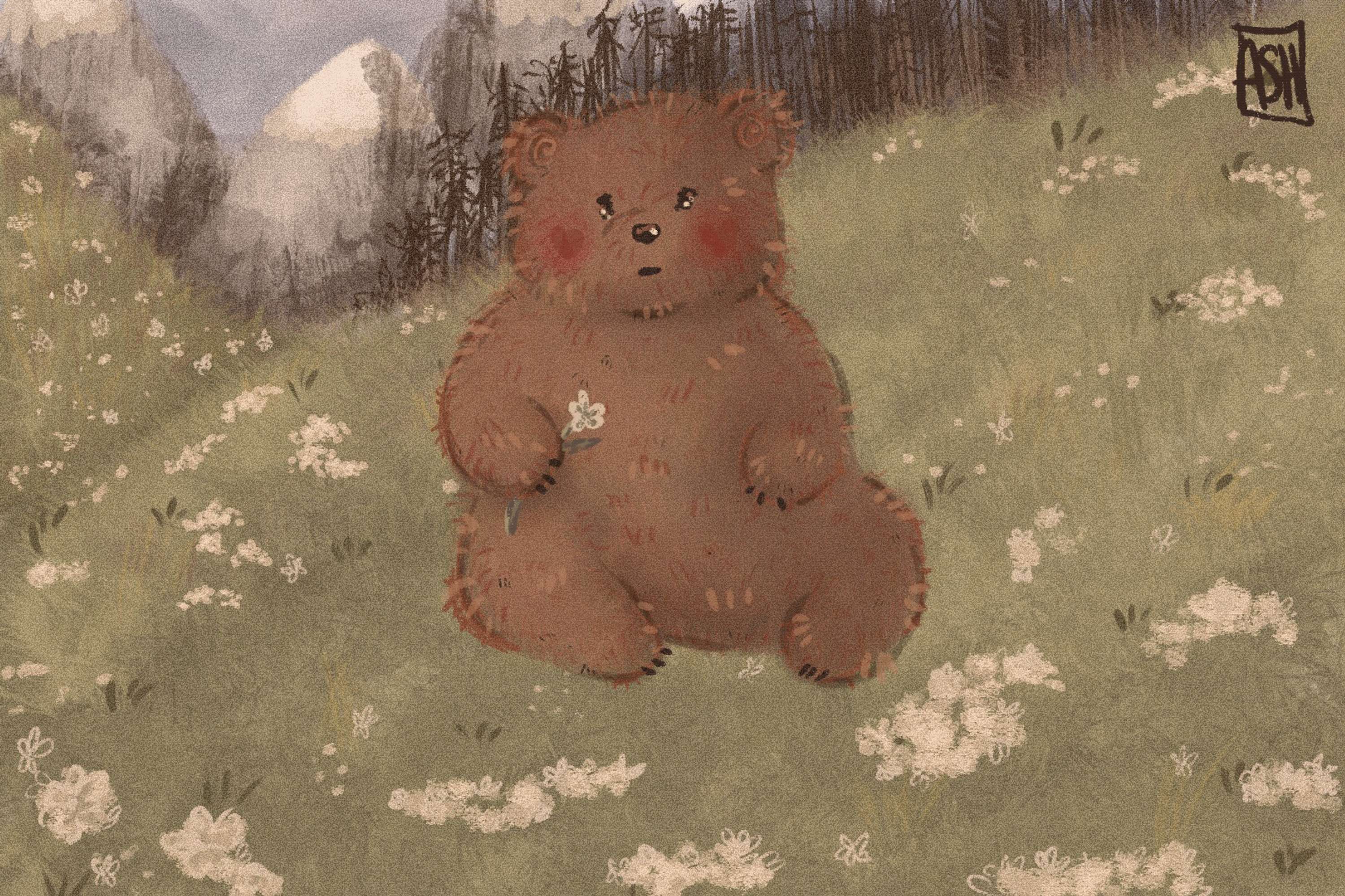 Illustrations- selected environments by Ashleigh Nicole