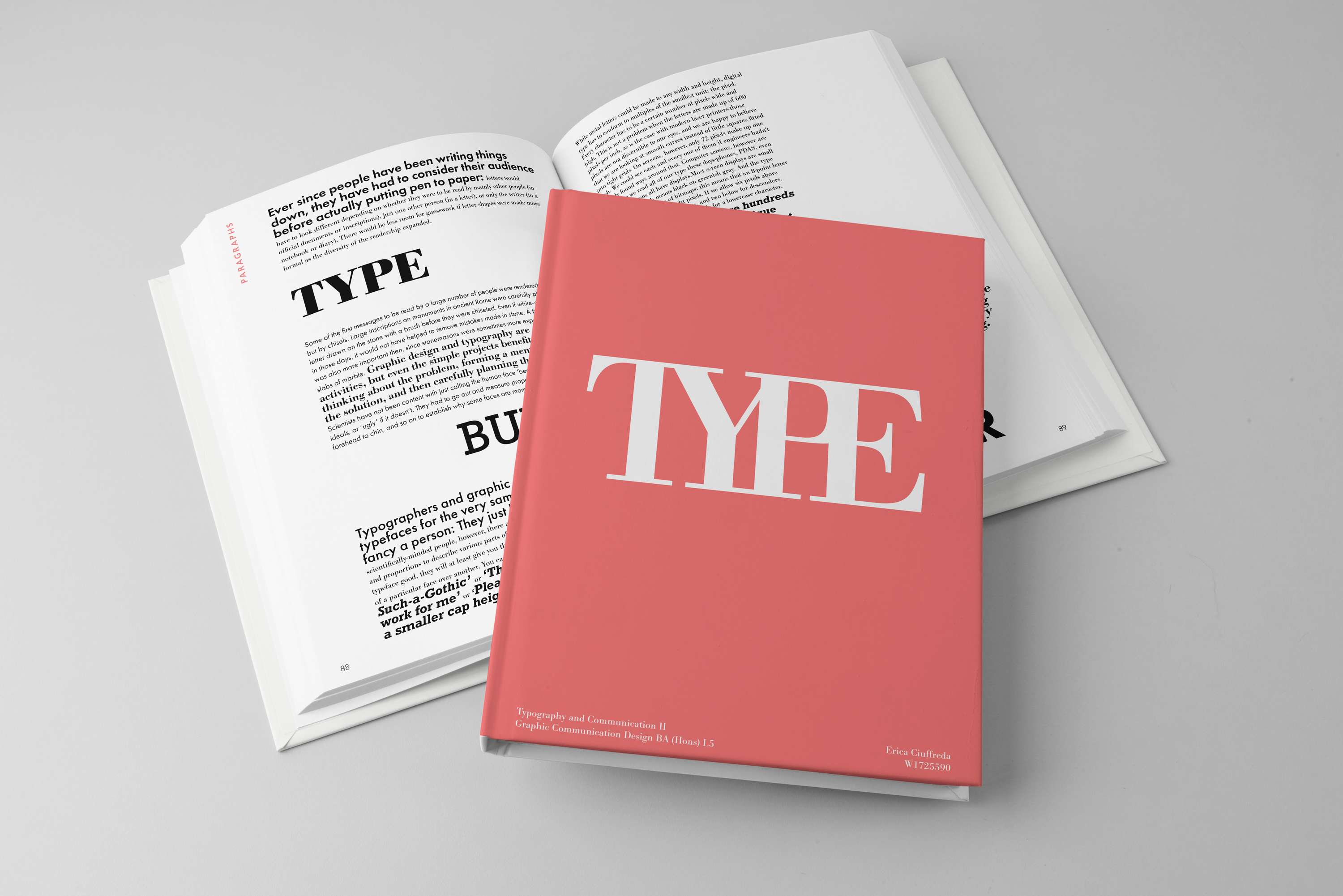 TYPE by Erica Ciuffreda