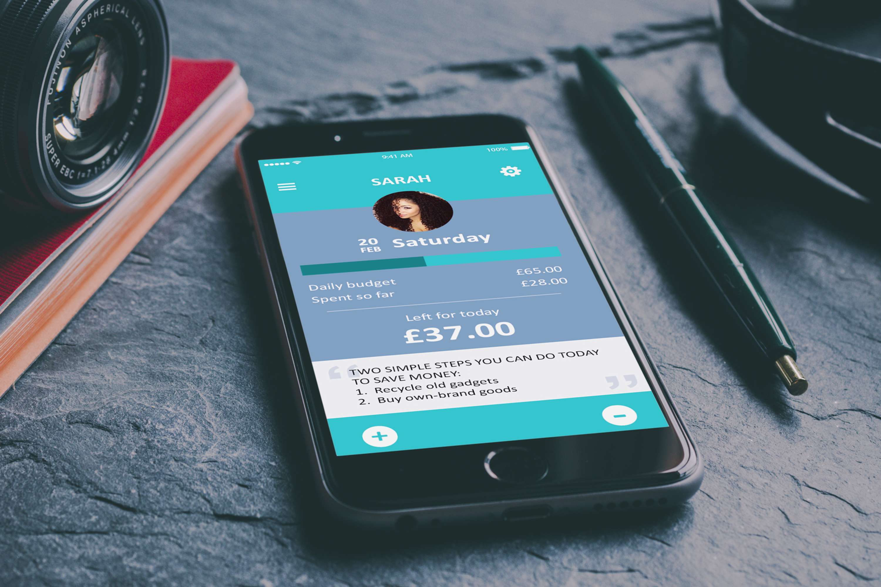UI and UX design - SavedIt by Michele Duplessis