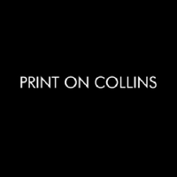 Print on Collins logo