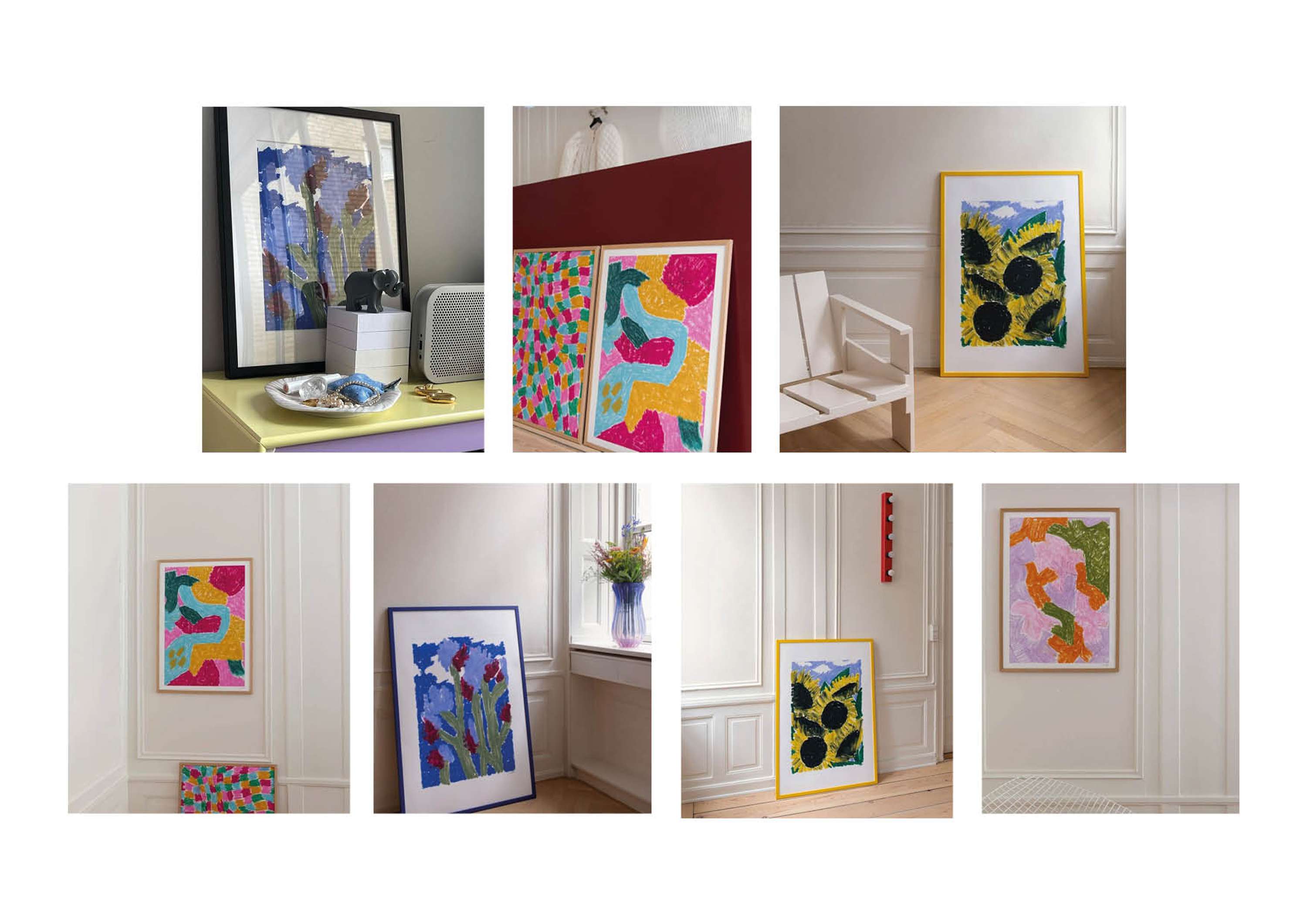 Art posters for If Walls Could Talk by Nina Flagstad Kvorning