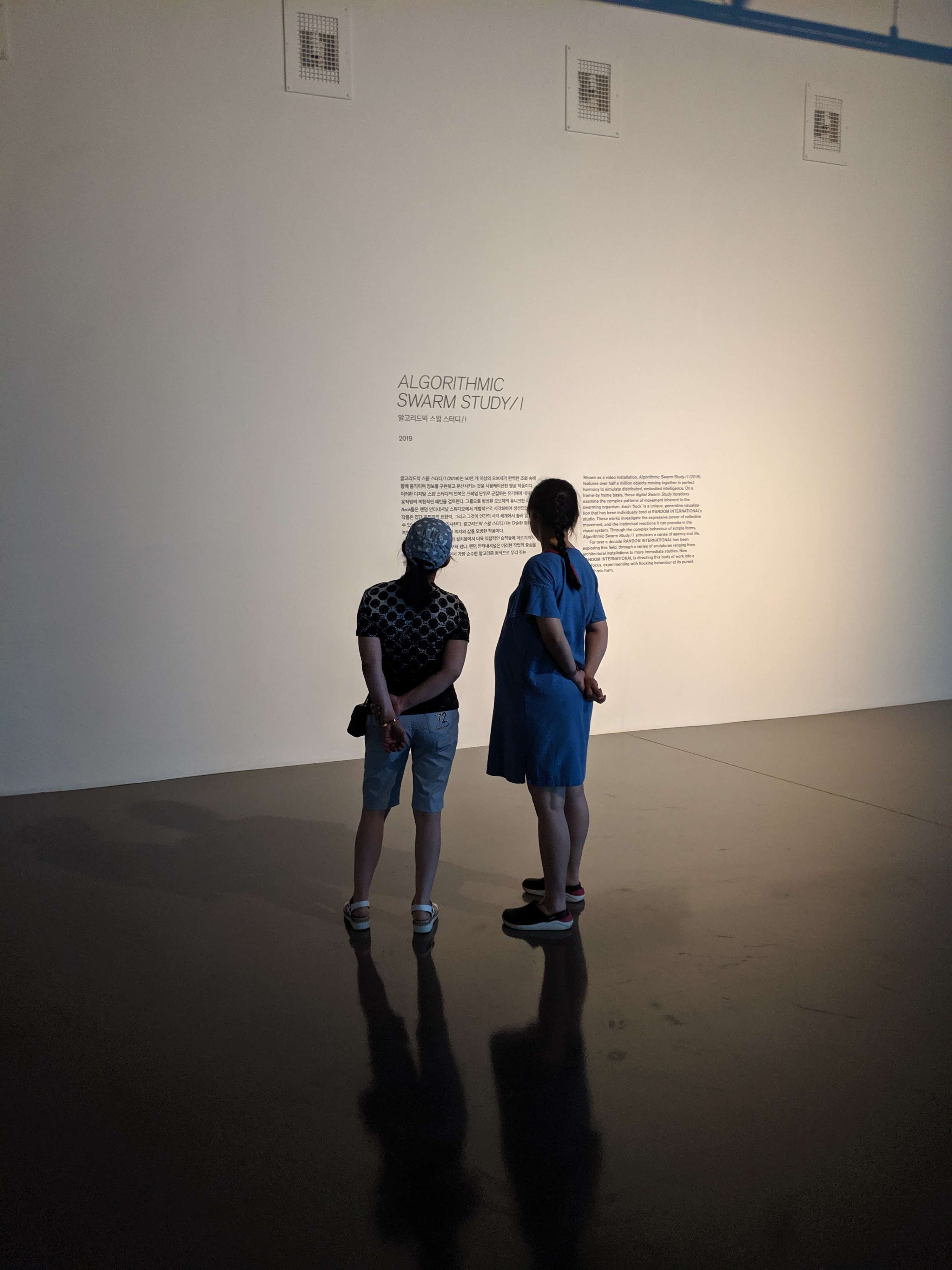 Algorithmic Swarm Study I by Random International by Luke Turk