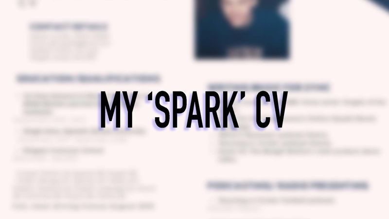 My CV by Jon-Joe McGrath