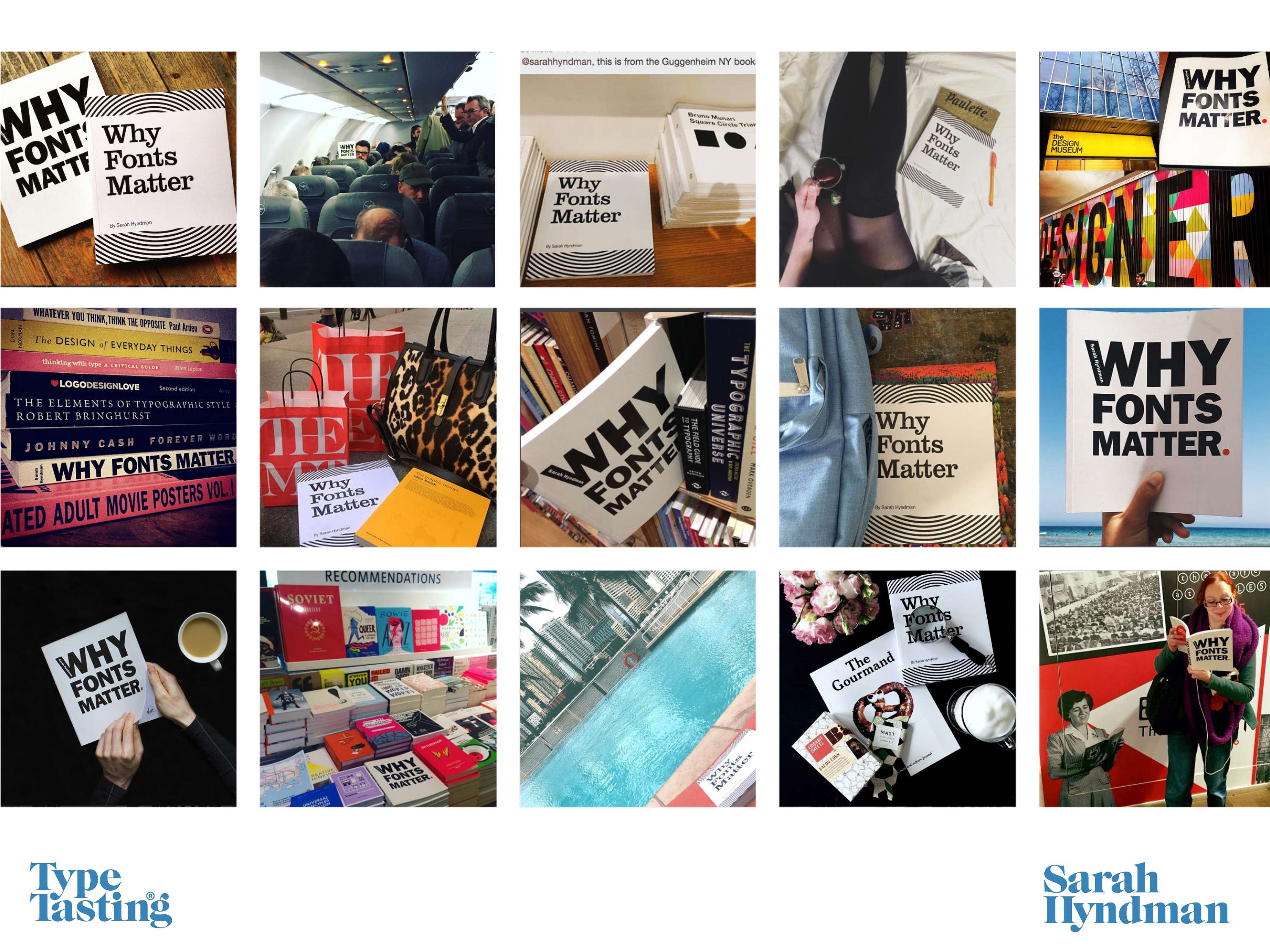 Why Fonts Matter: A book for students and new designers by Type Tasting with Sarah Hyndman