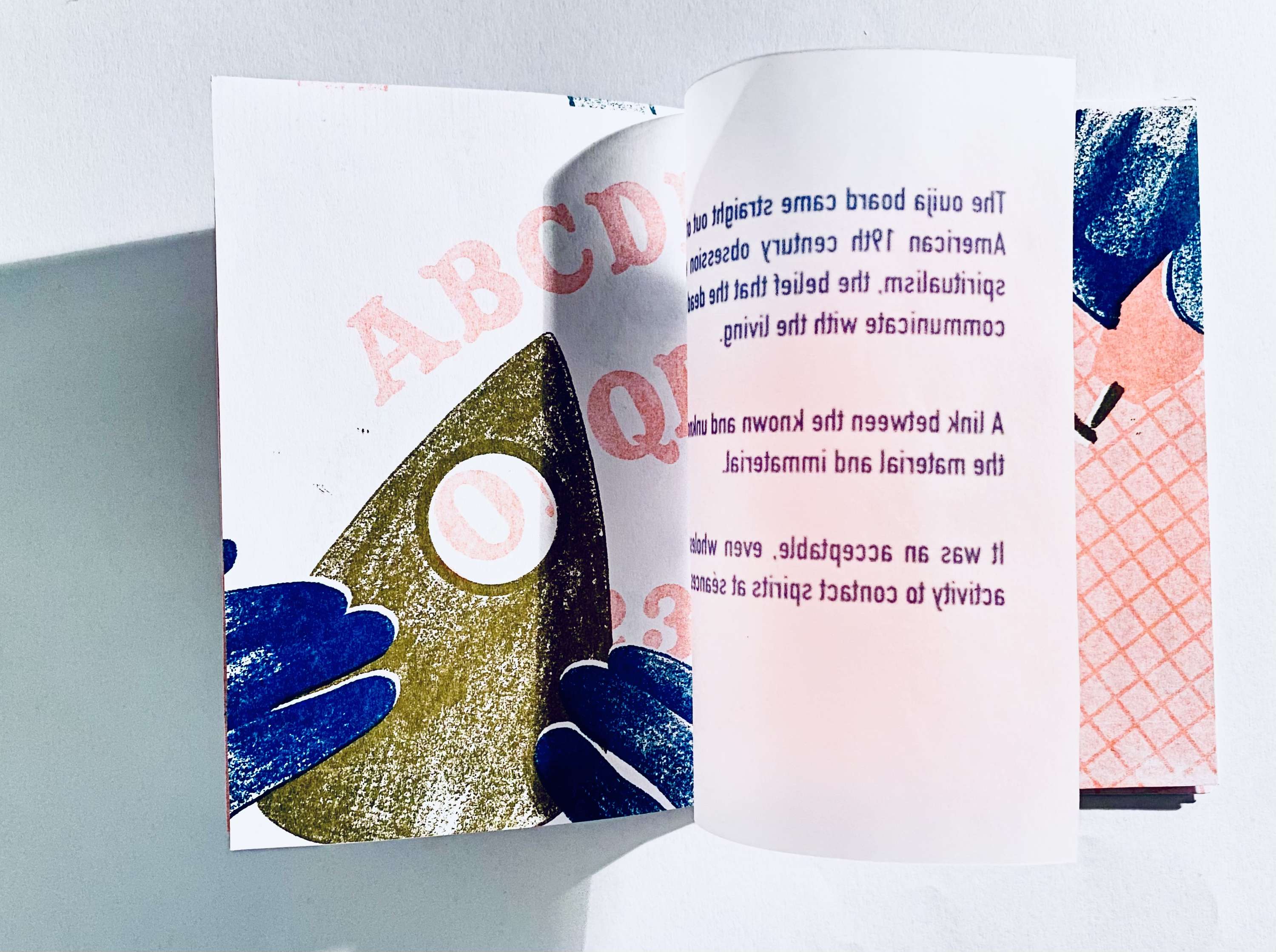 Risograph Poster Zines. Collaborative project with The Wellcome Collection Library. by Nika Mamedova
