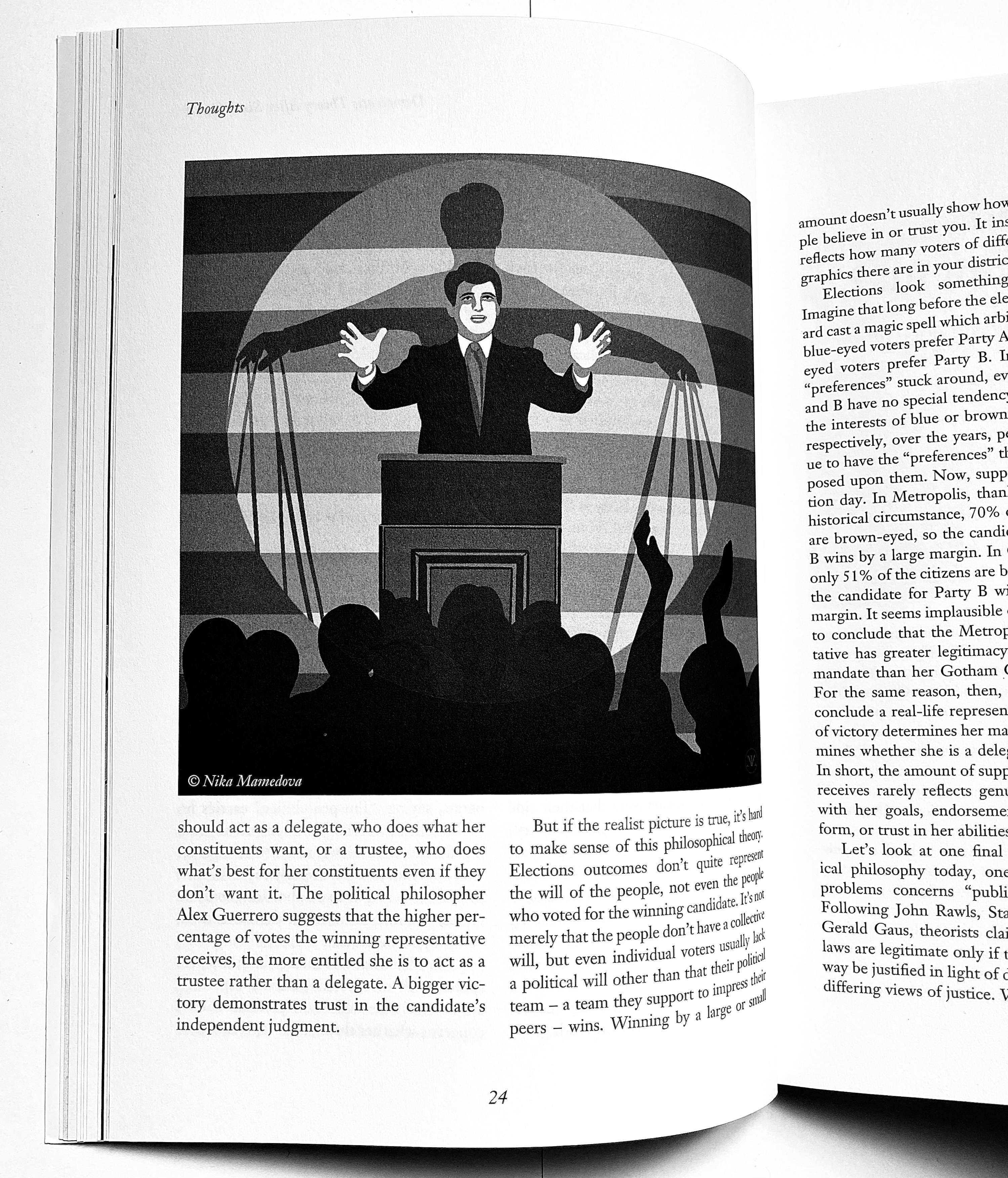 Published Editorial Illustrations by Nika Mamedova