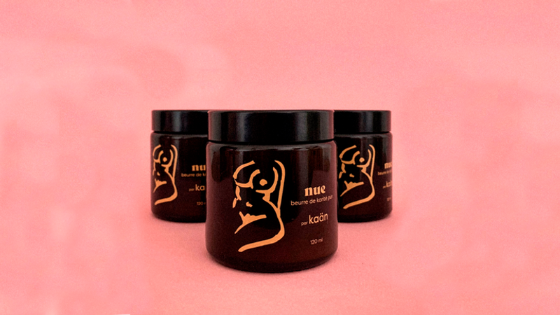 Creation of  a visual identity for cosmetic brand Kaän by Claire Zaniolo
