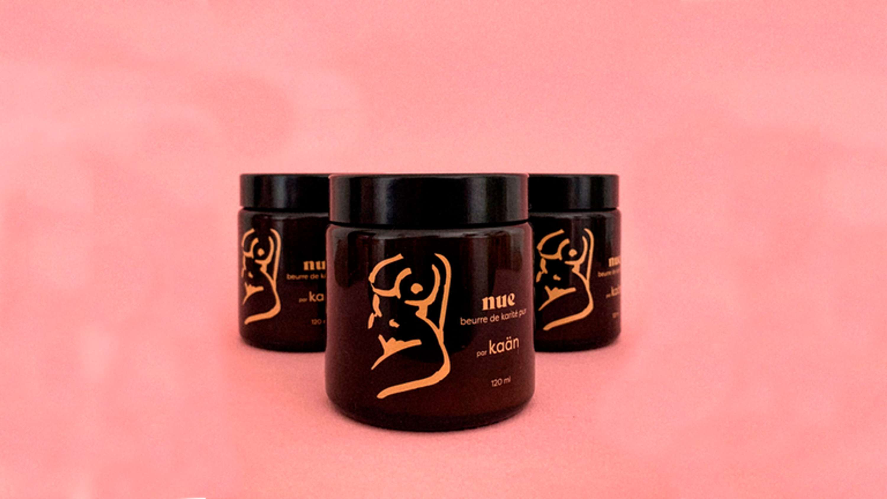 Creation of  a visual identity for cosmetic brand Kaän by Claire Zaniolo