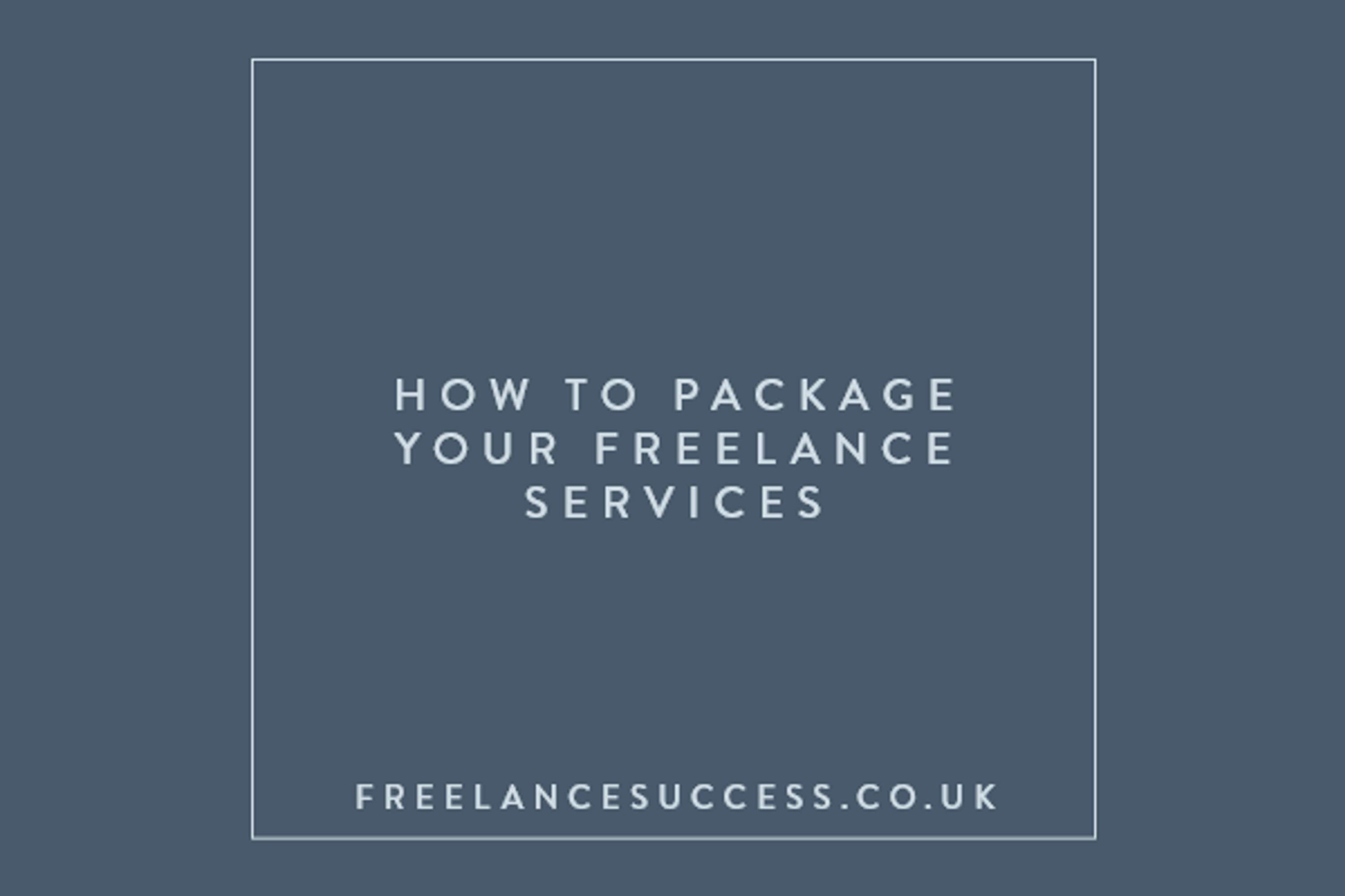 Package up and sell more! by Freelance Success