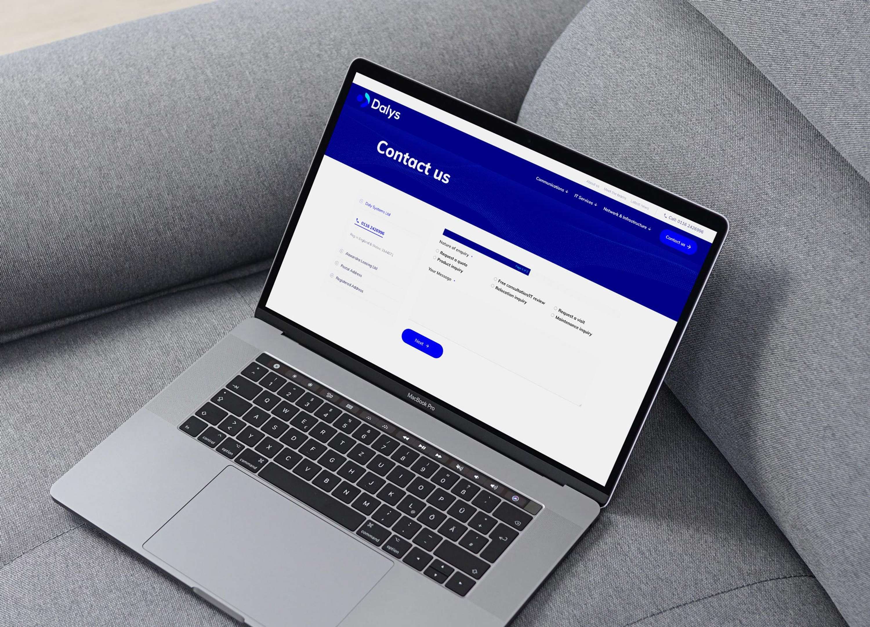 Dalys Branding and Web Design by Jordan Stimpson