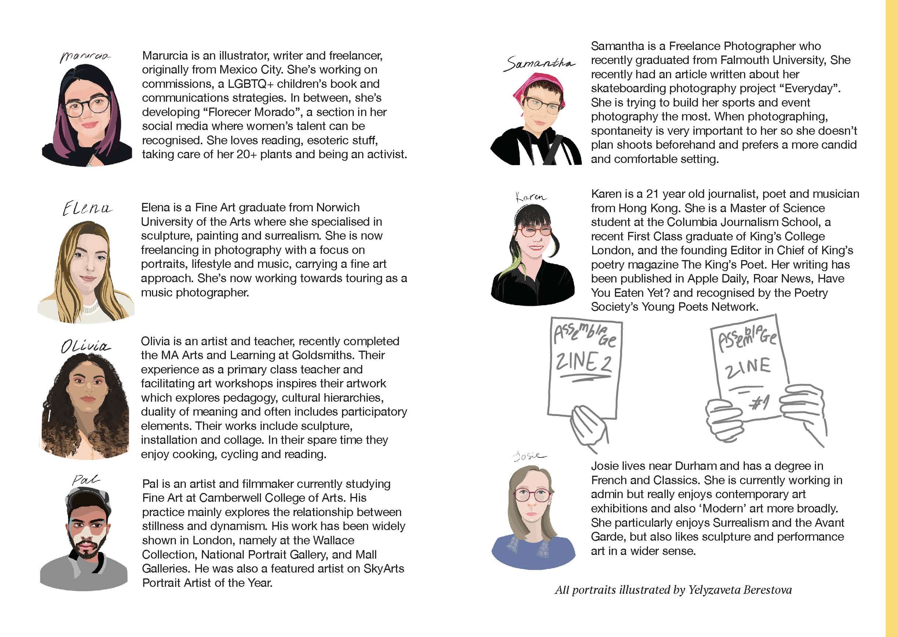 Curated and designed Zine 3 collaborately with Assemblage Collective 'We Think Too Much and Feel Too Little'. by Charlotte Dobson