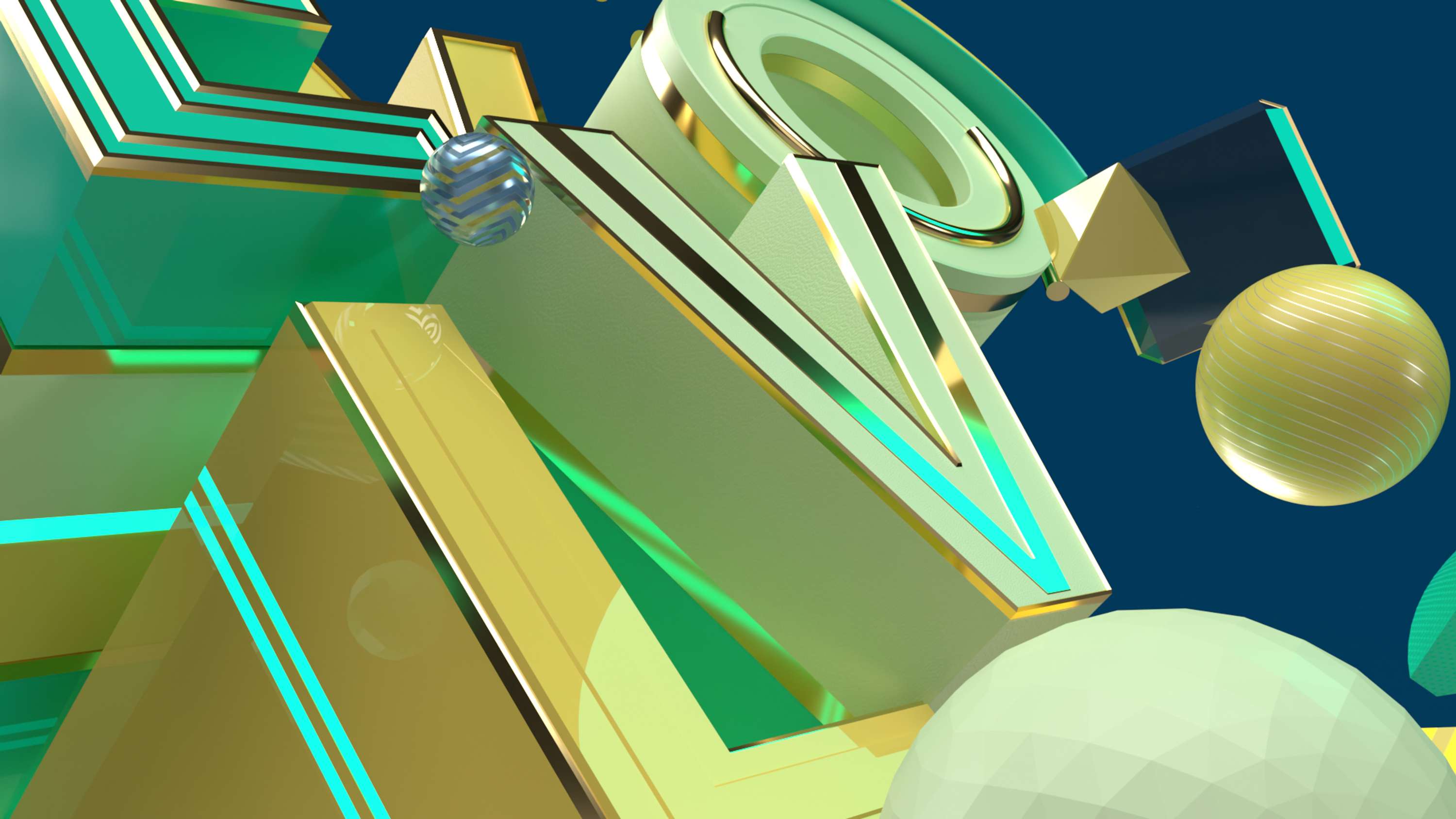 Adobe Dimension 3.2 // Live Type by Ryan Brown