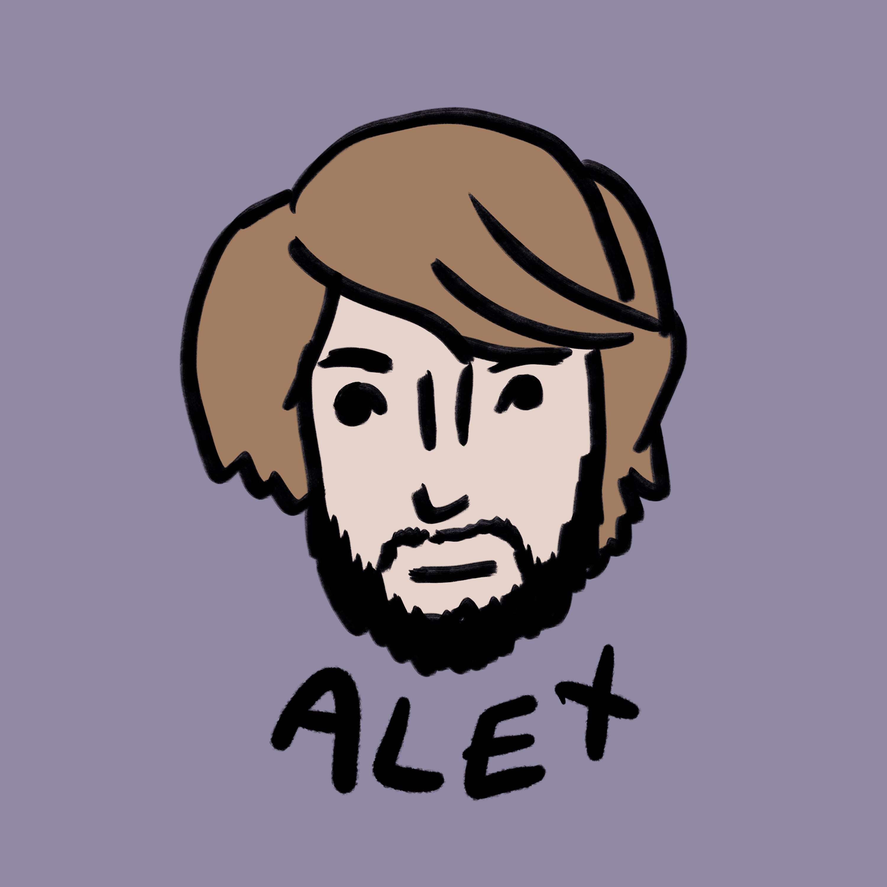 Face logo commissions by Rebecca Price