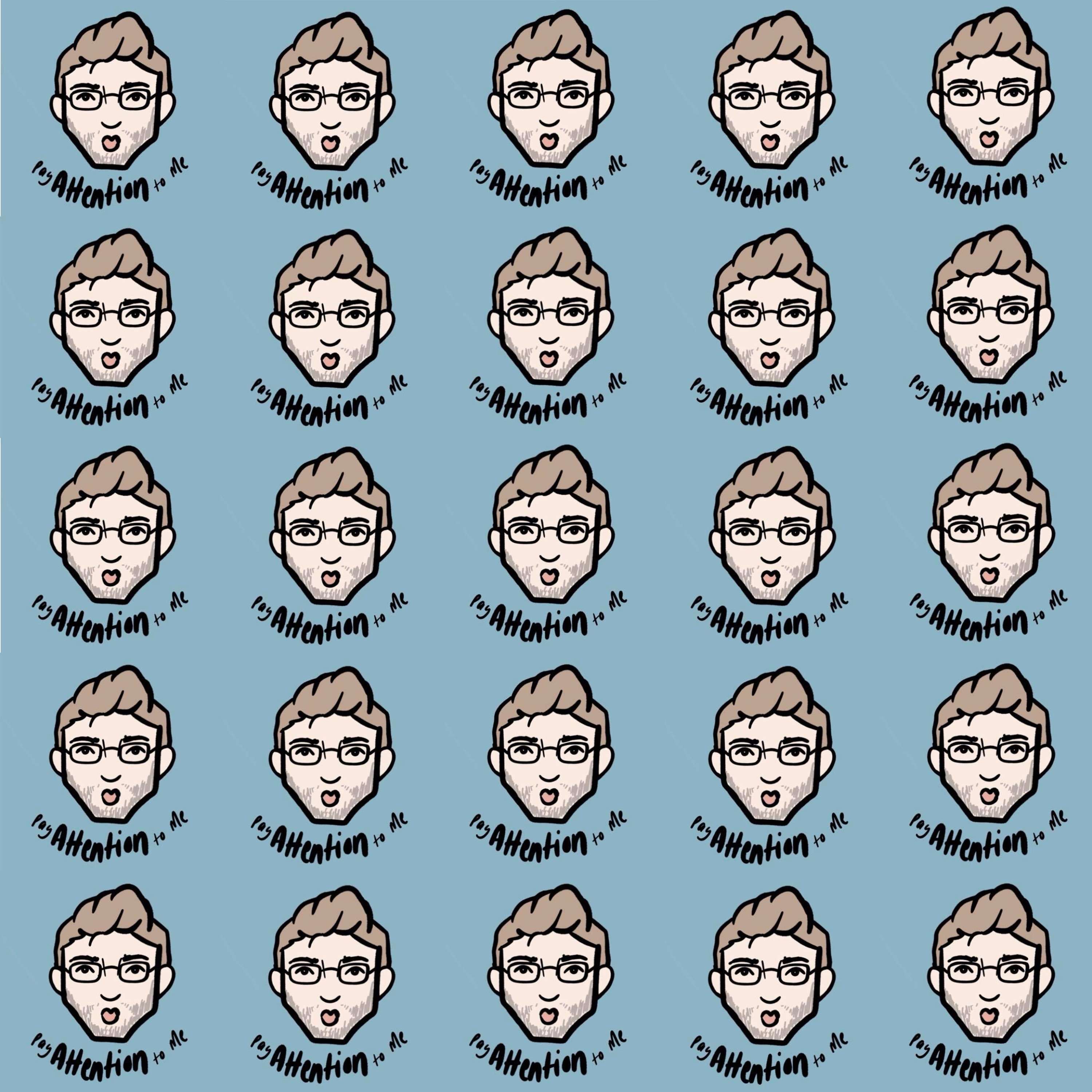 Face logo commissions by Rebecca Price