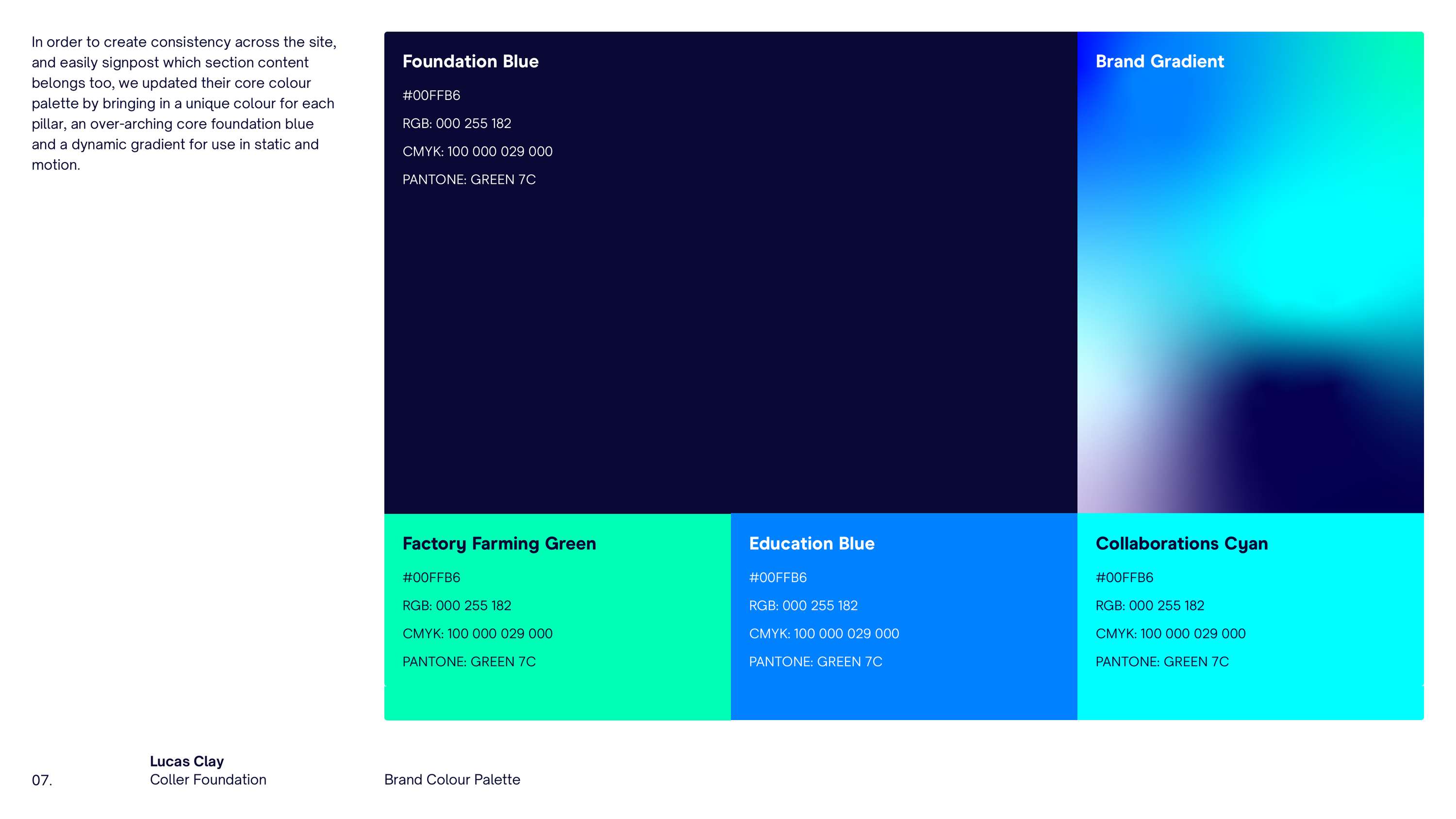 Coller Foundation by Lucas Clay