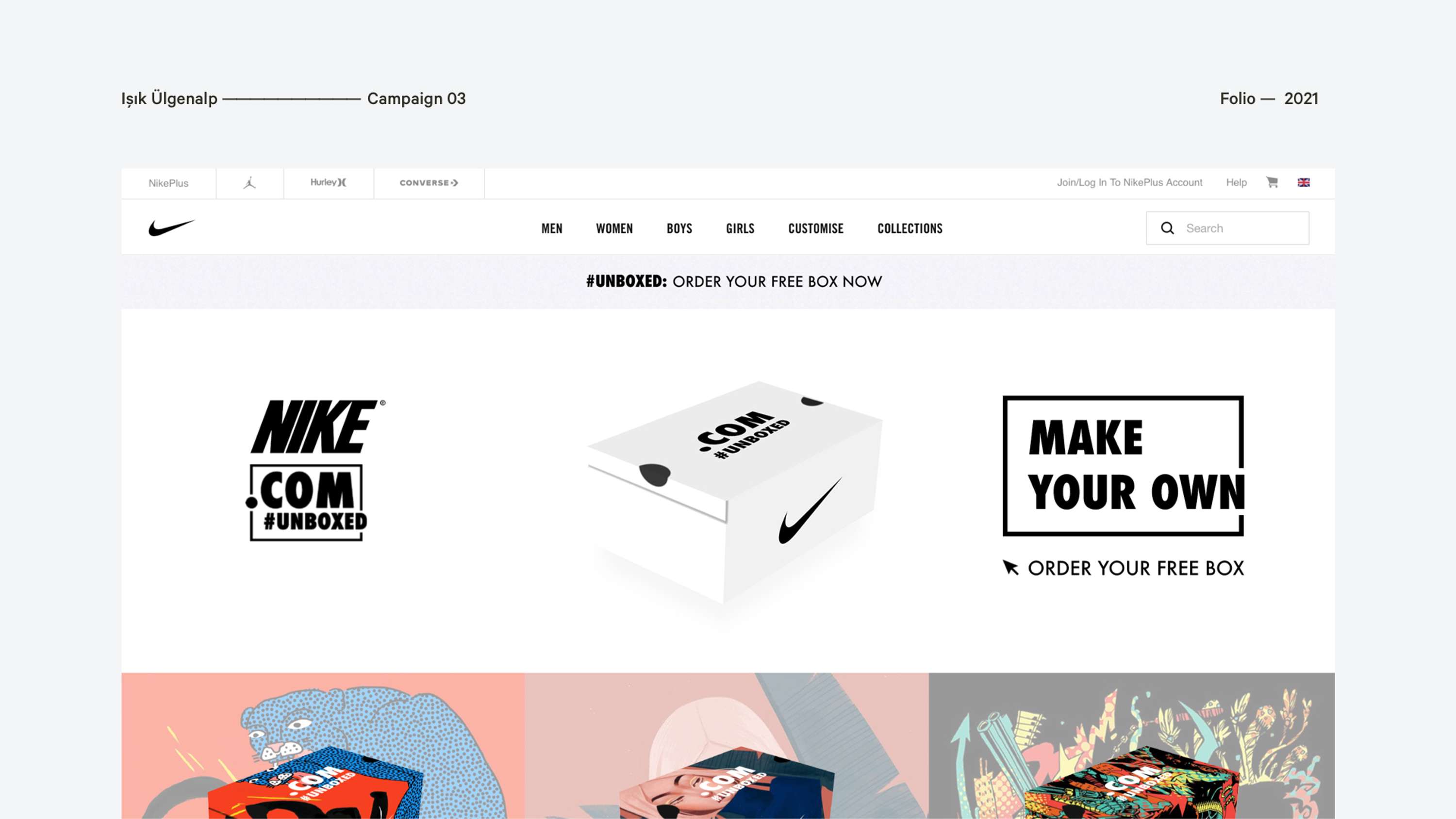 STEP OUT THE BOX #UNBOXED by Işık Ülgenalp