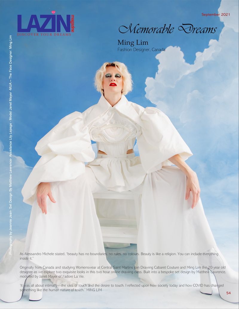 Memorable Dreams - Lazin Magazine by Jeanie Jean