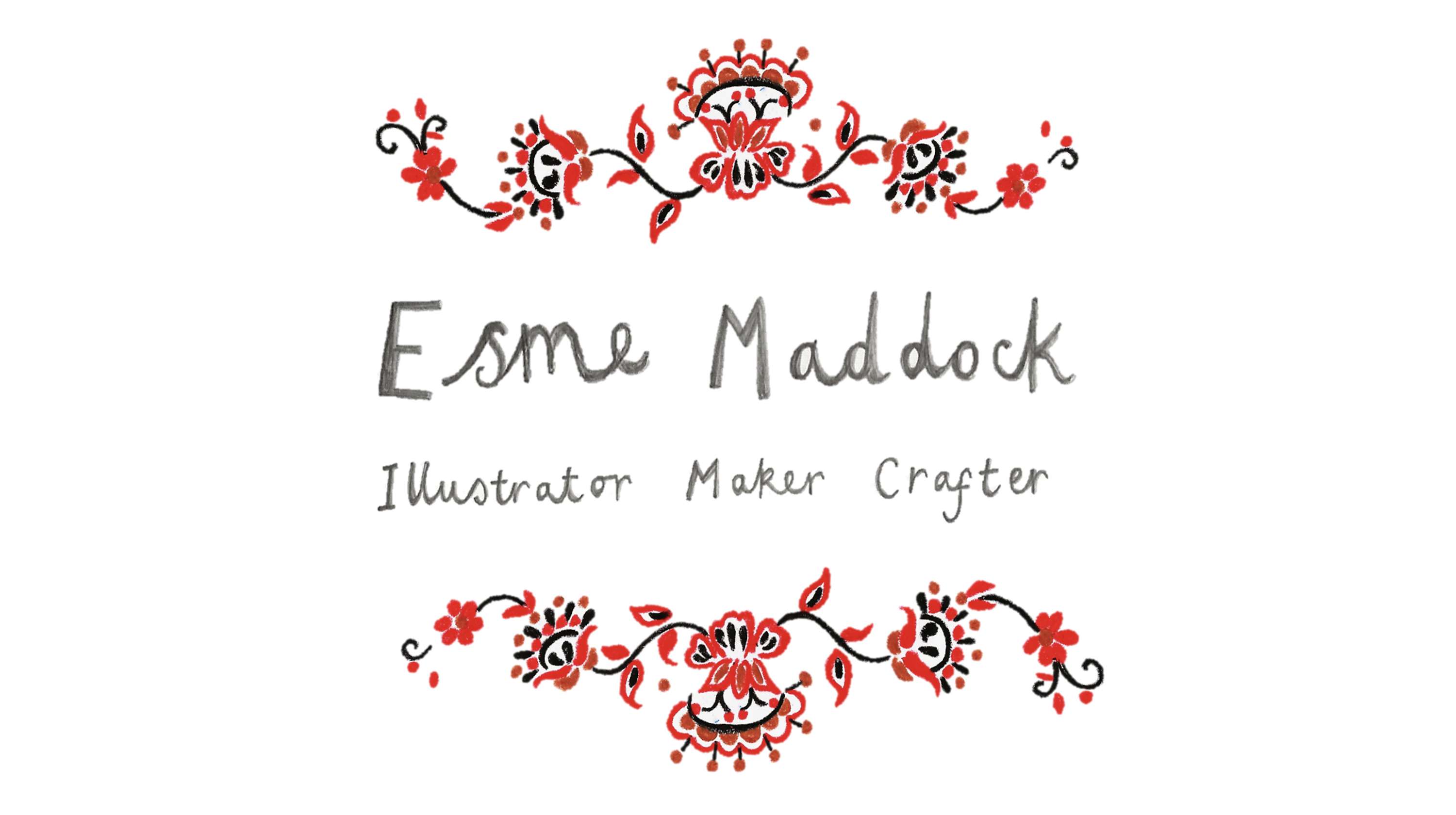 Portfolio by Esme Maddock