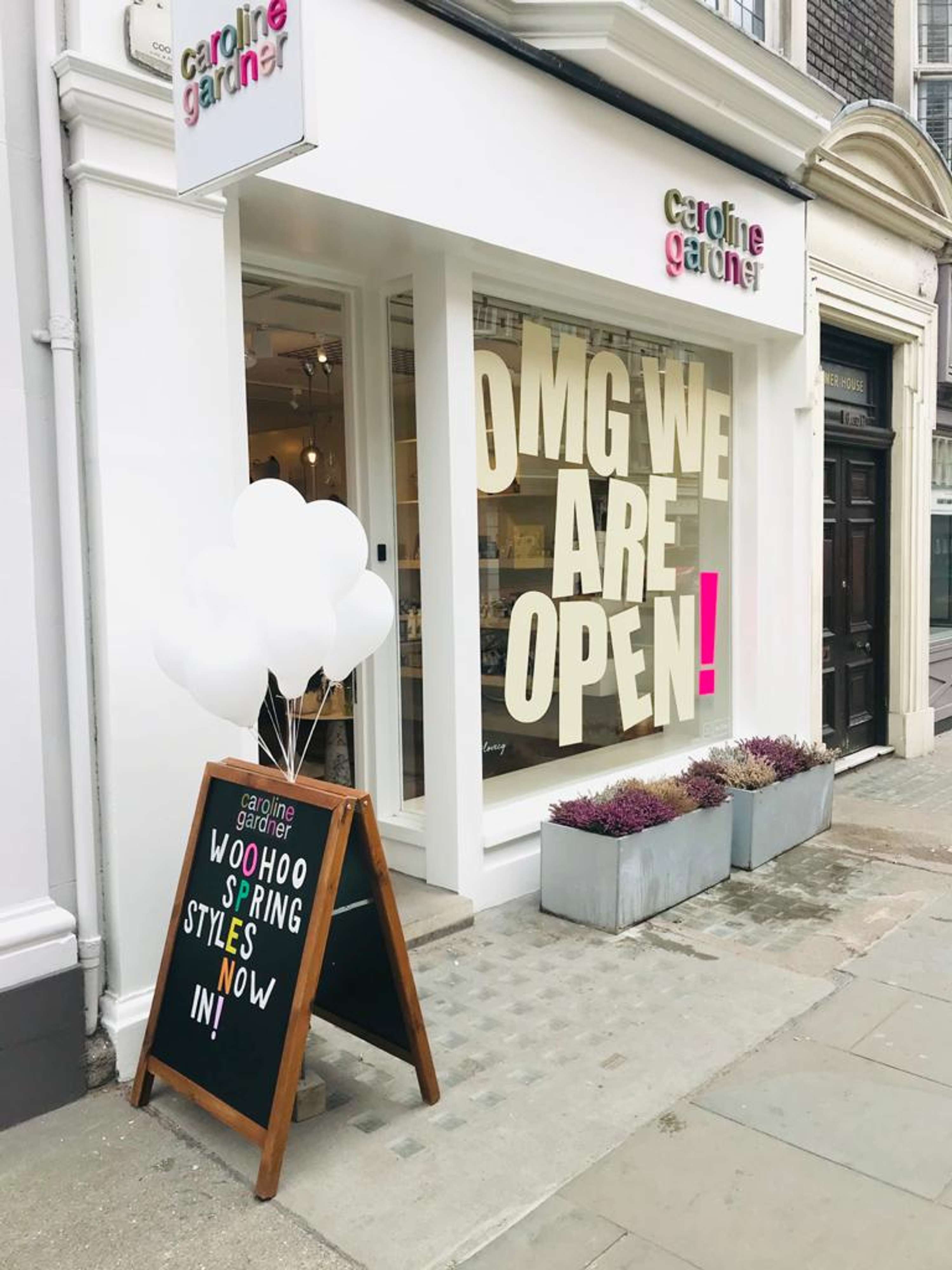 Marylebone Store Window by Caroline Gardner Publishing Ltd