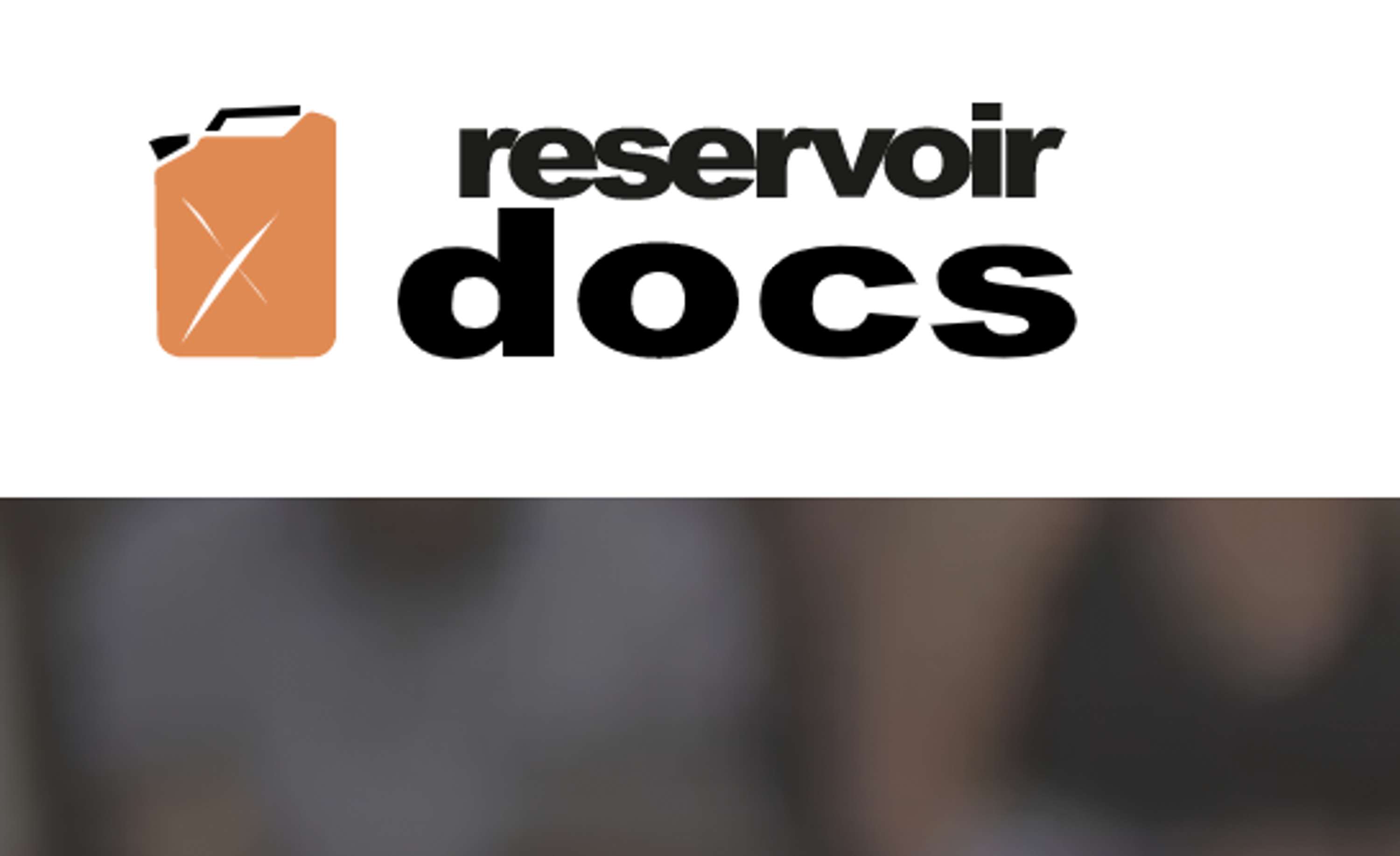 LOGO DESIGN FOR RESERVOIR DOCS by Helene Engrand