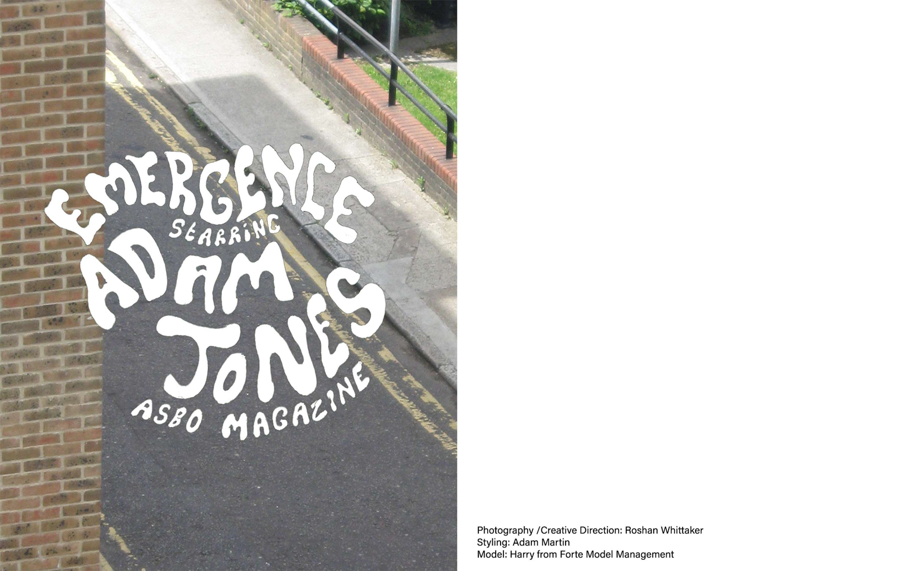 Emergence starring Adam Jones by Roshan Whittaker