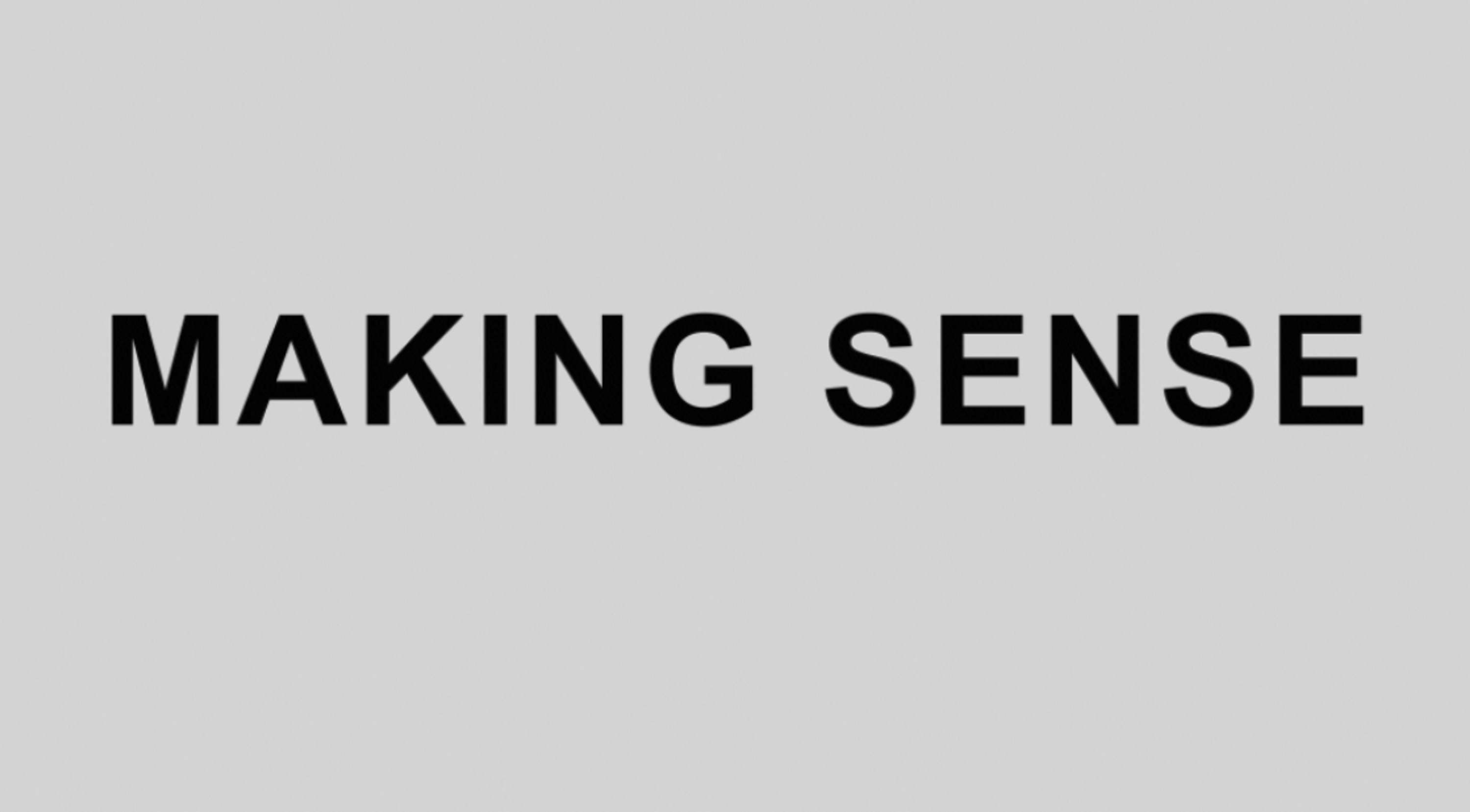 Making Sense by Anita Safowaa
