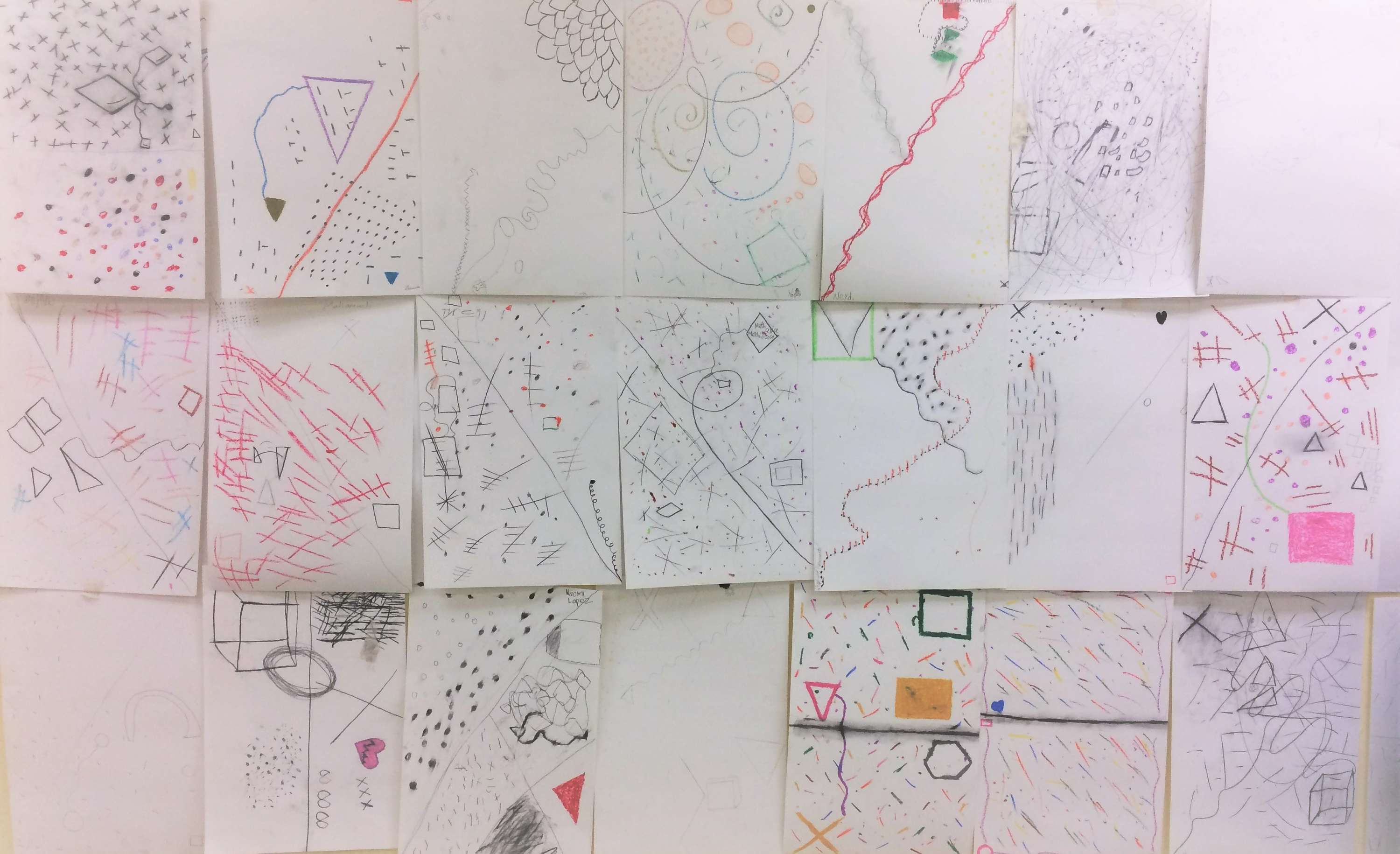 Mark-Making Art Activity by Eliza Groth
