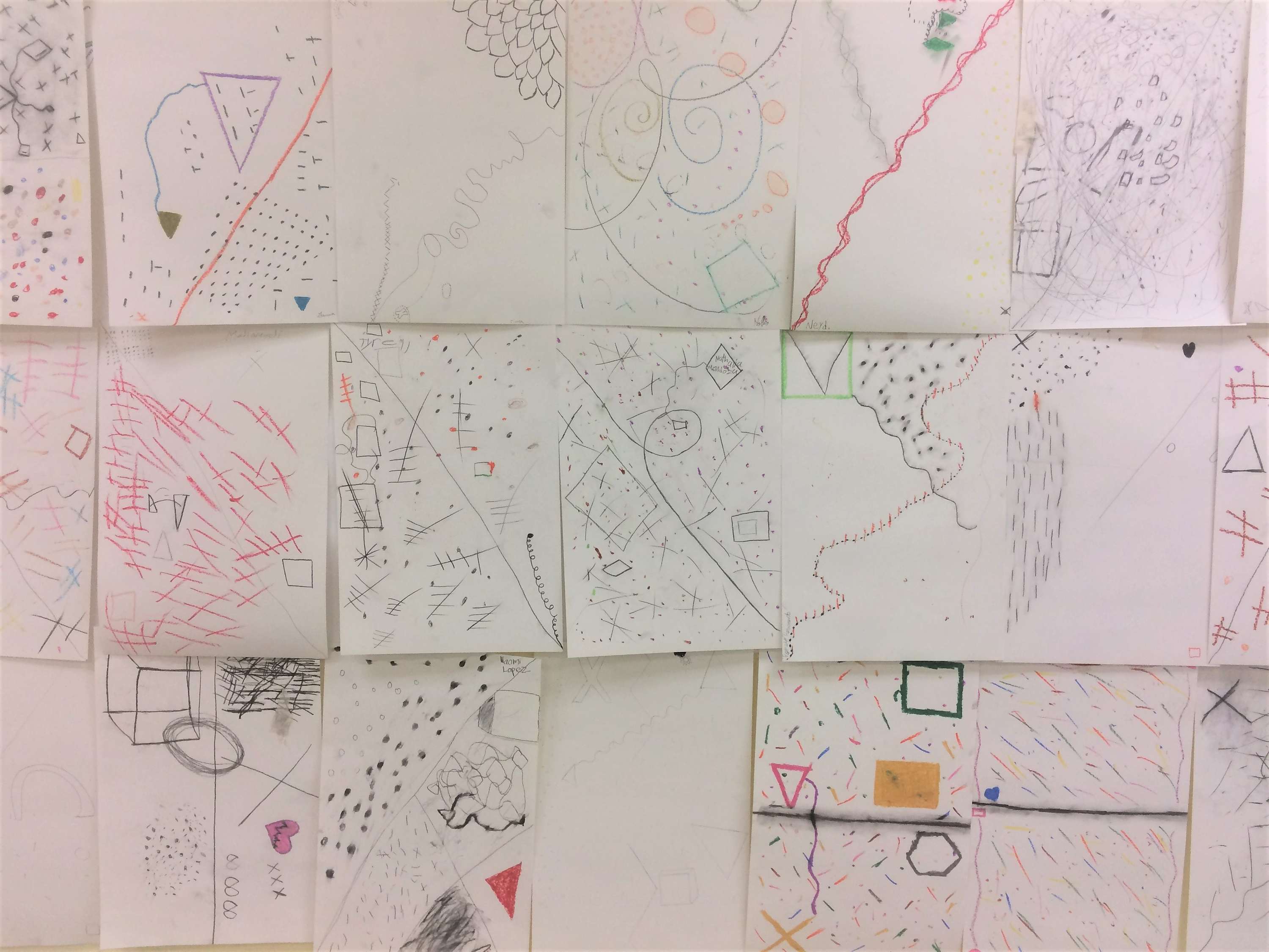 Mark-Making Art Activity by Eliza Groth