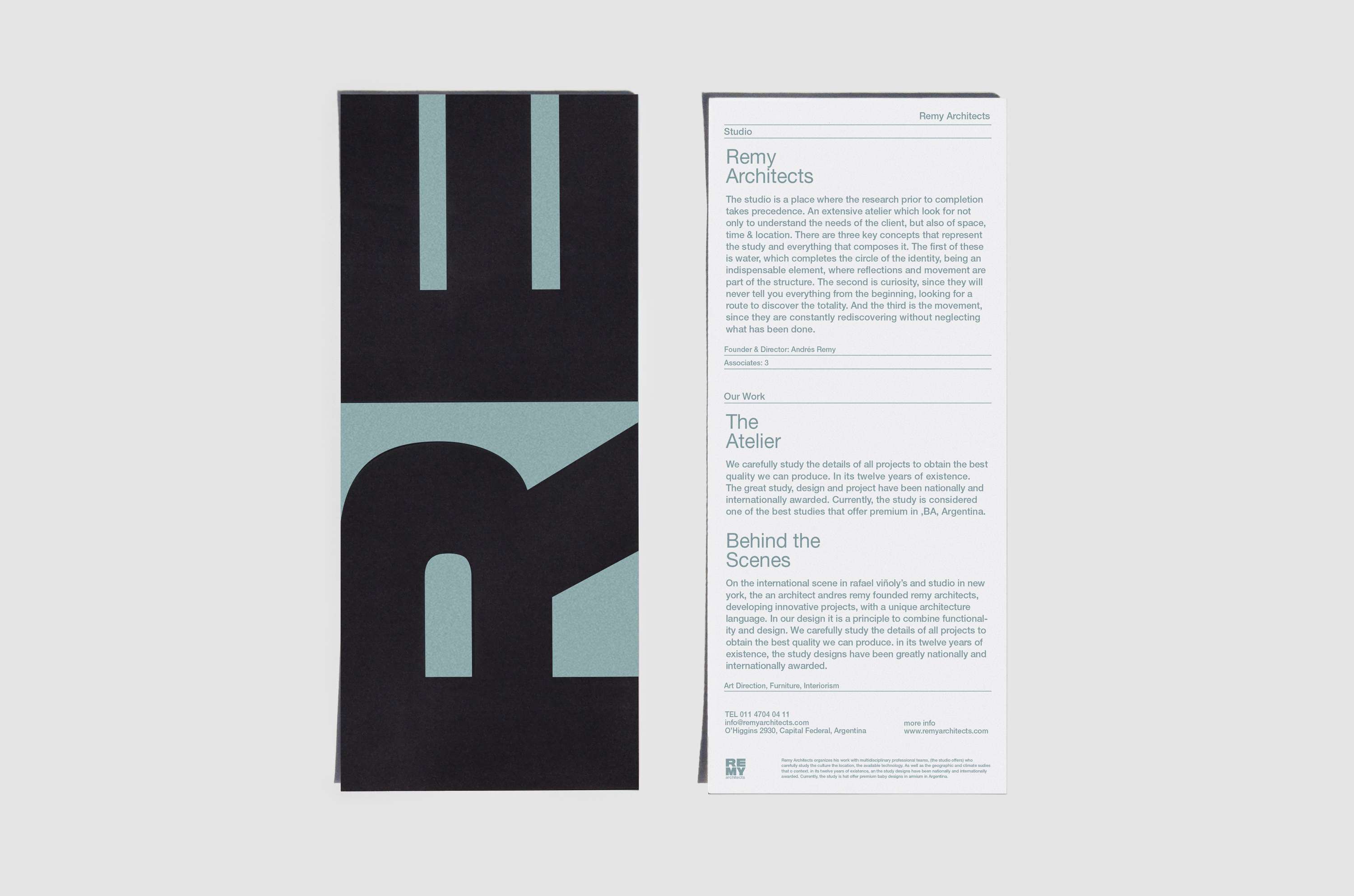 Remy Architects | Visual Identity by Julia Miceli Pitta