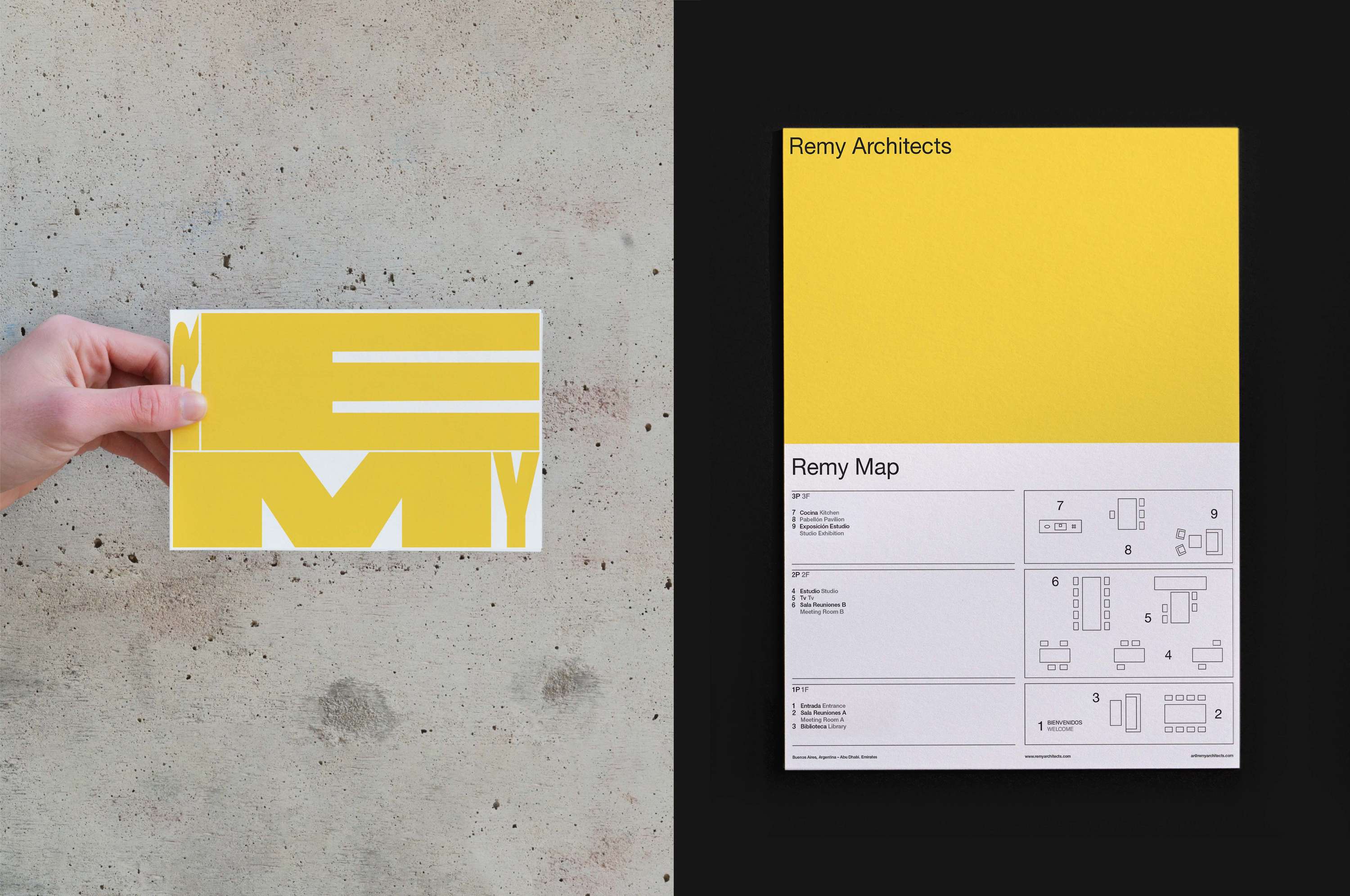 Remy Architects | Visual Identity by Julia Miceli Pitta