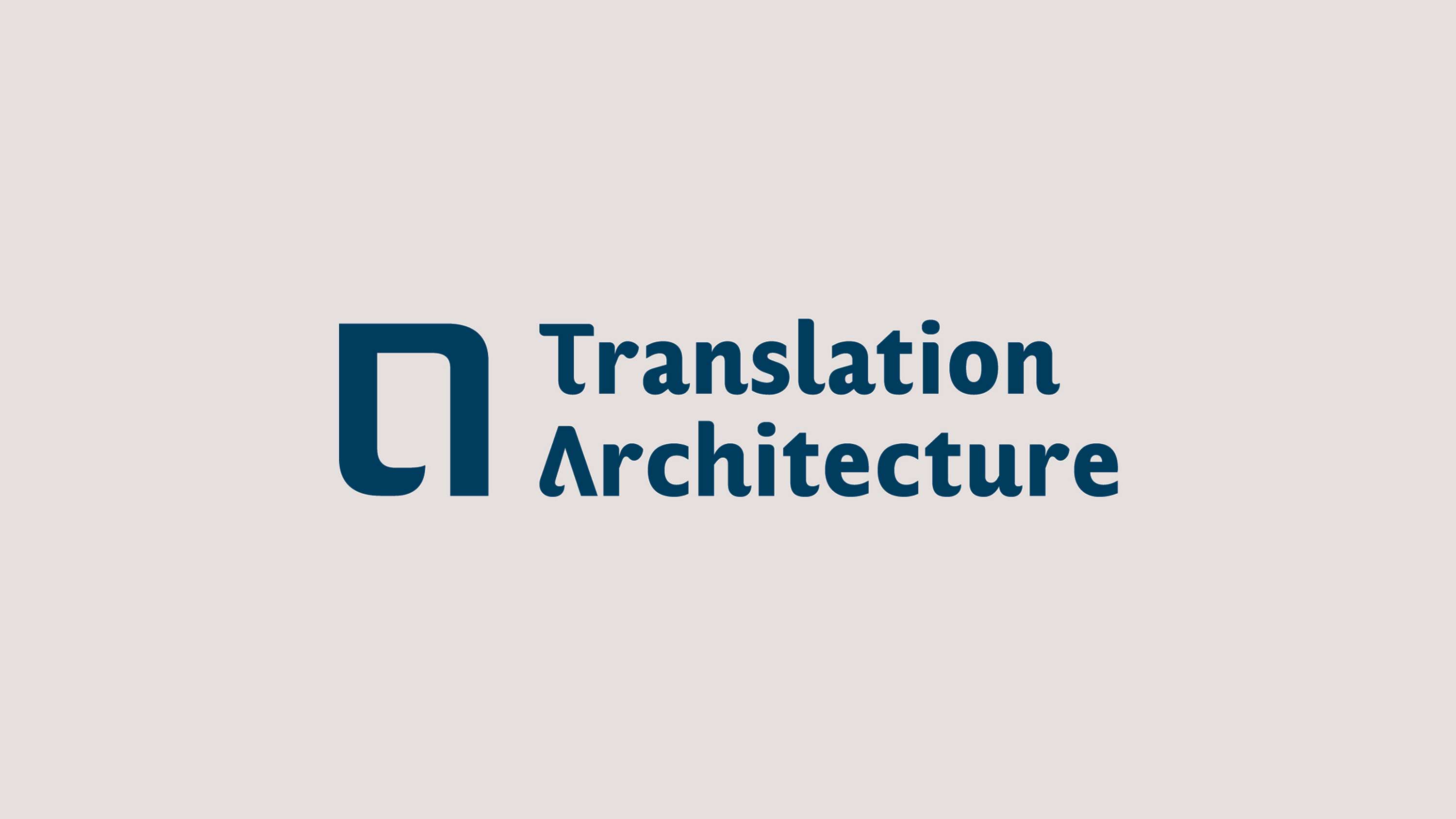 Translation Architecture by asdesign