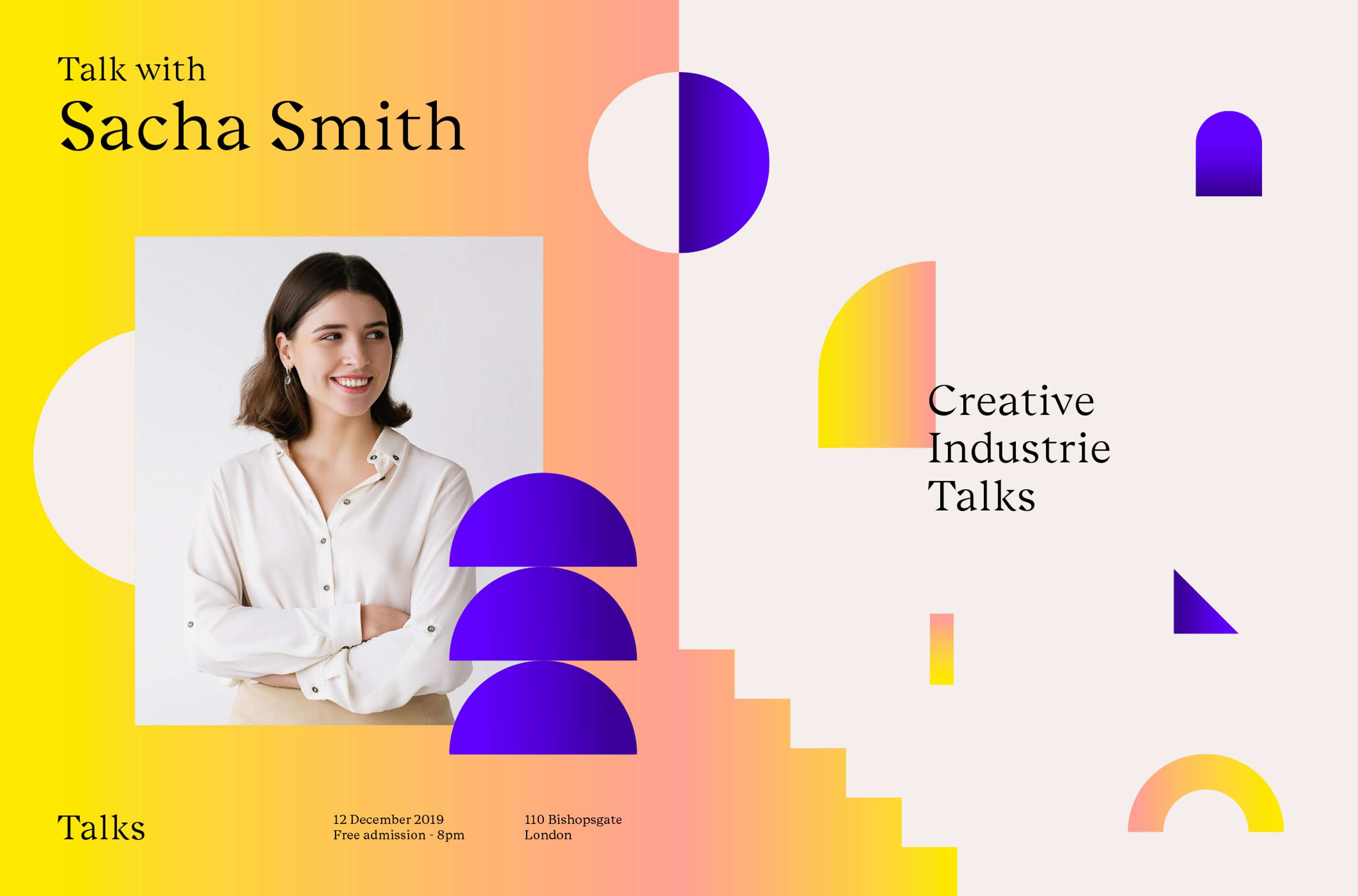 Design Talks Posters by Claire Mouly
