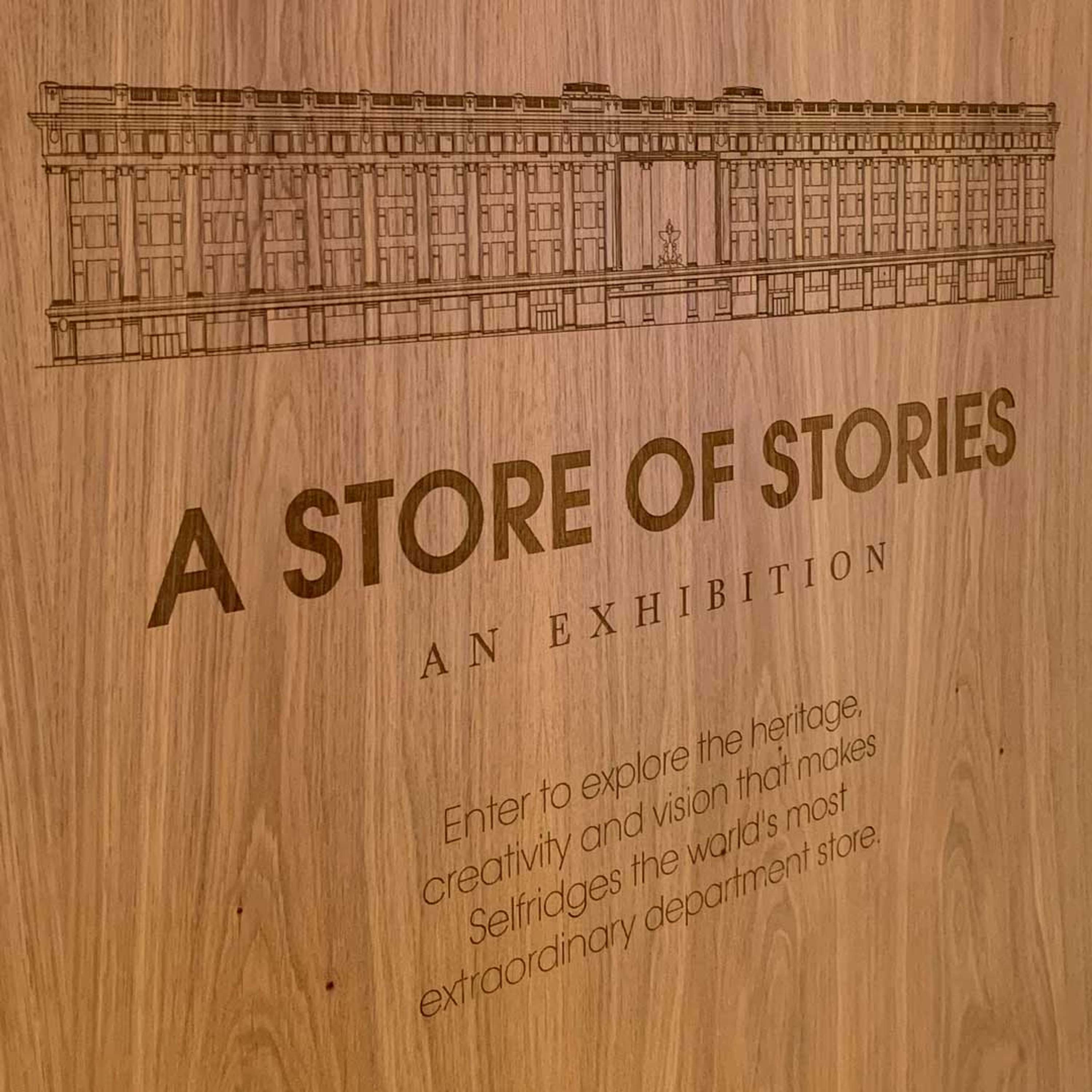 A Store of Stories for Selfridges by Vanessa Hansby