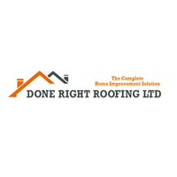 Done Right Roofing logo