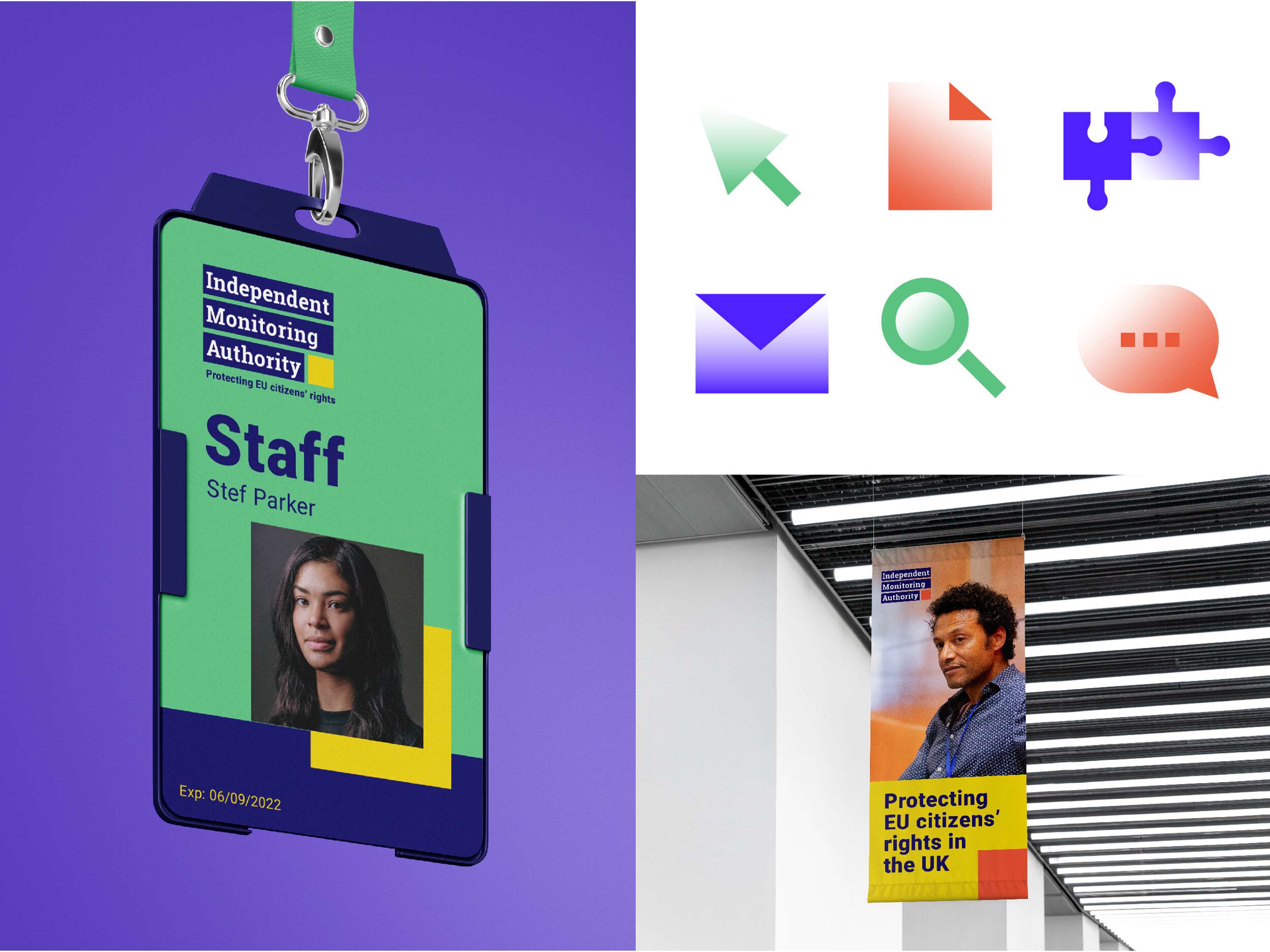 Independent Monitoring Authority (IMA) Brand Identity by Rosie Stevens