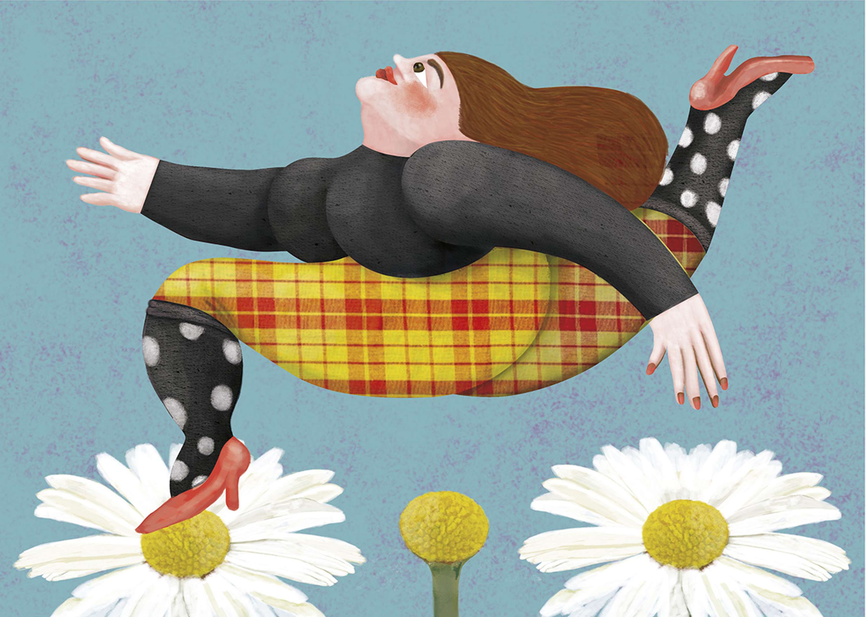 April is for daisies (https://bit.ly/3BKV48U) by Raquel Feria Legrand
