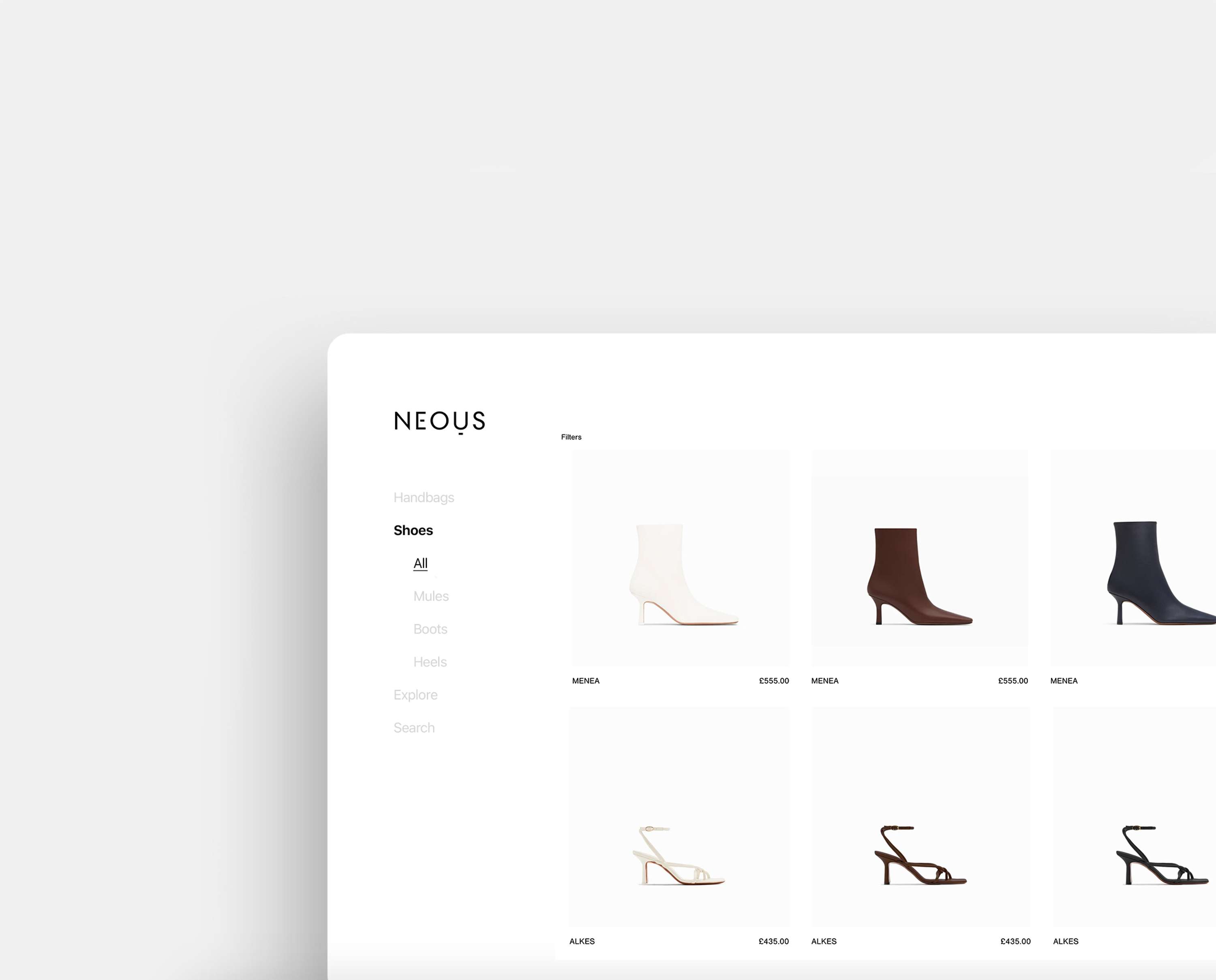 Neous digital branding by Rosanna Payne