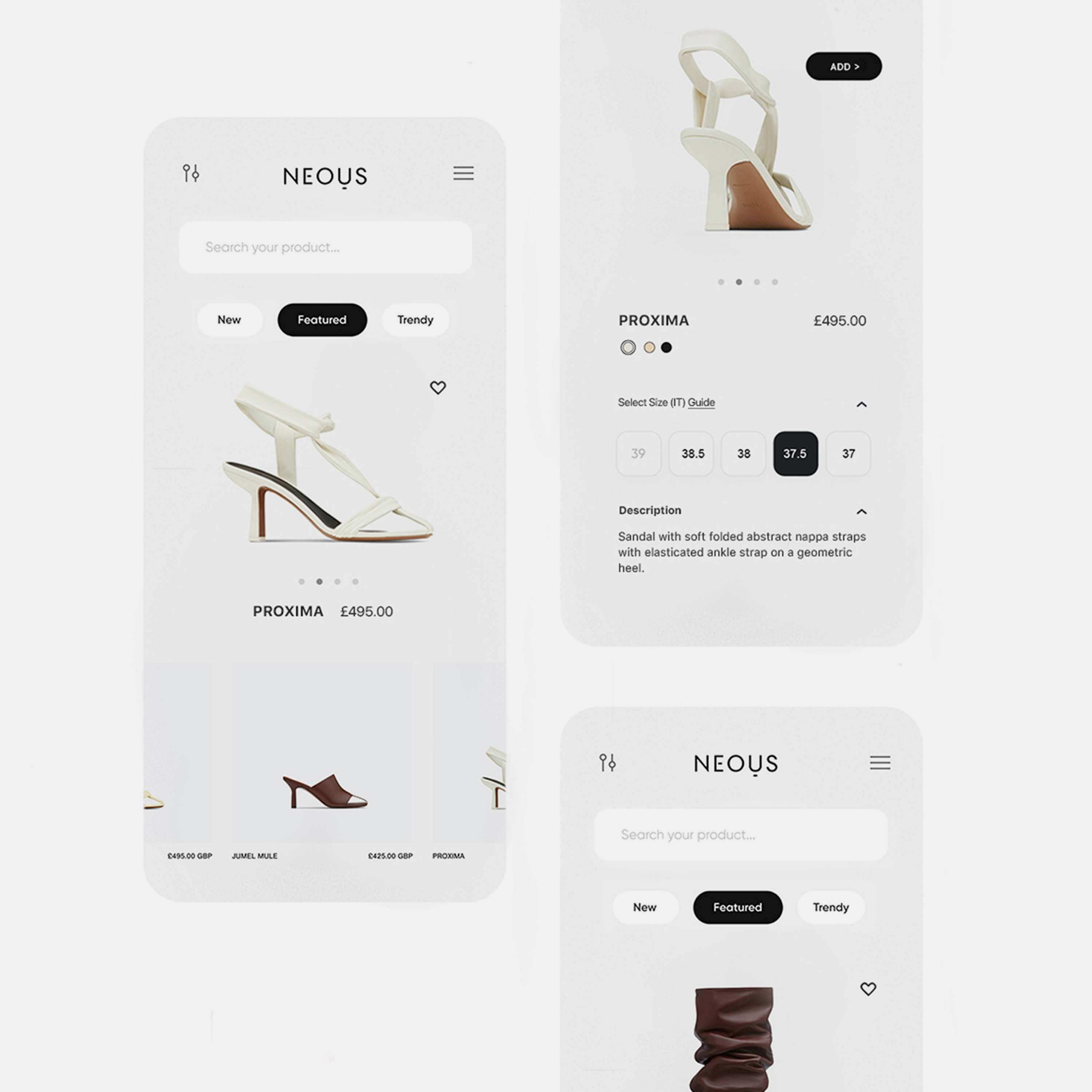 Neous digital branding by Rosanna Payne