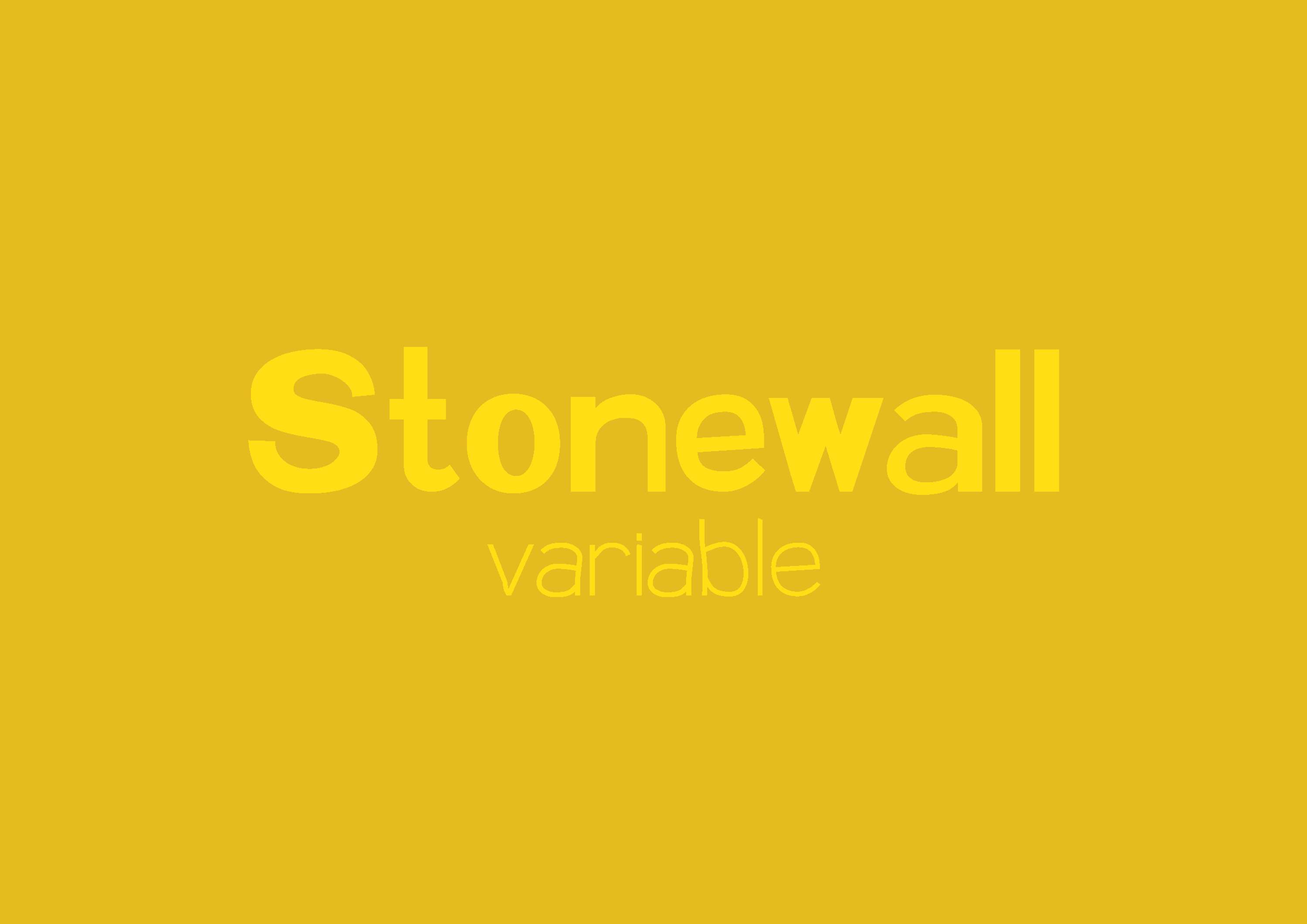 Stonewall Variable by Max Cygnaeus Ljungqvist