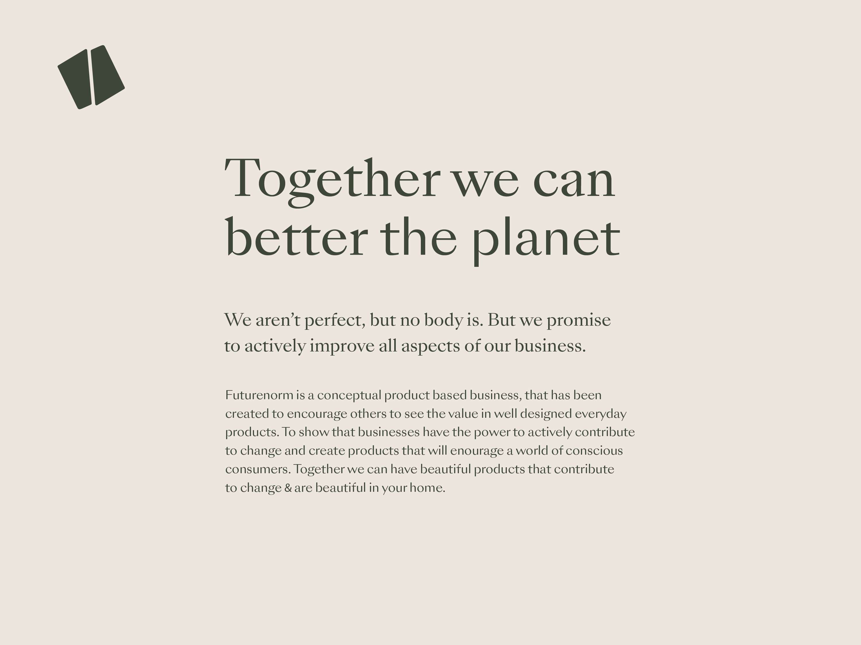 Visual Brand Identity - Futurenorm by Alix Picken