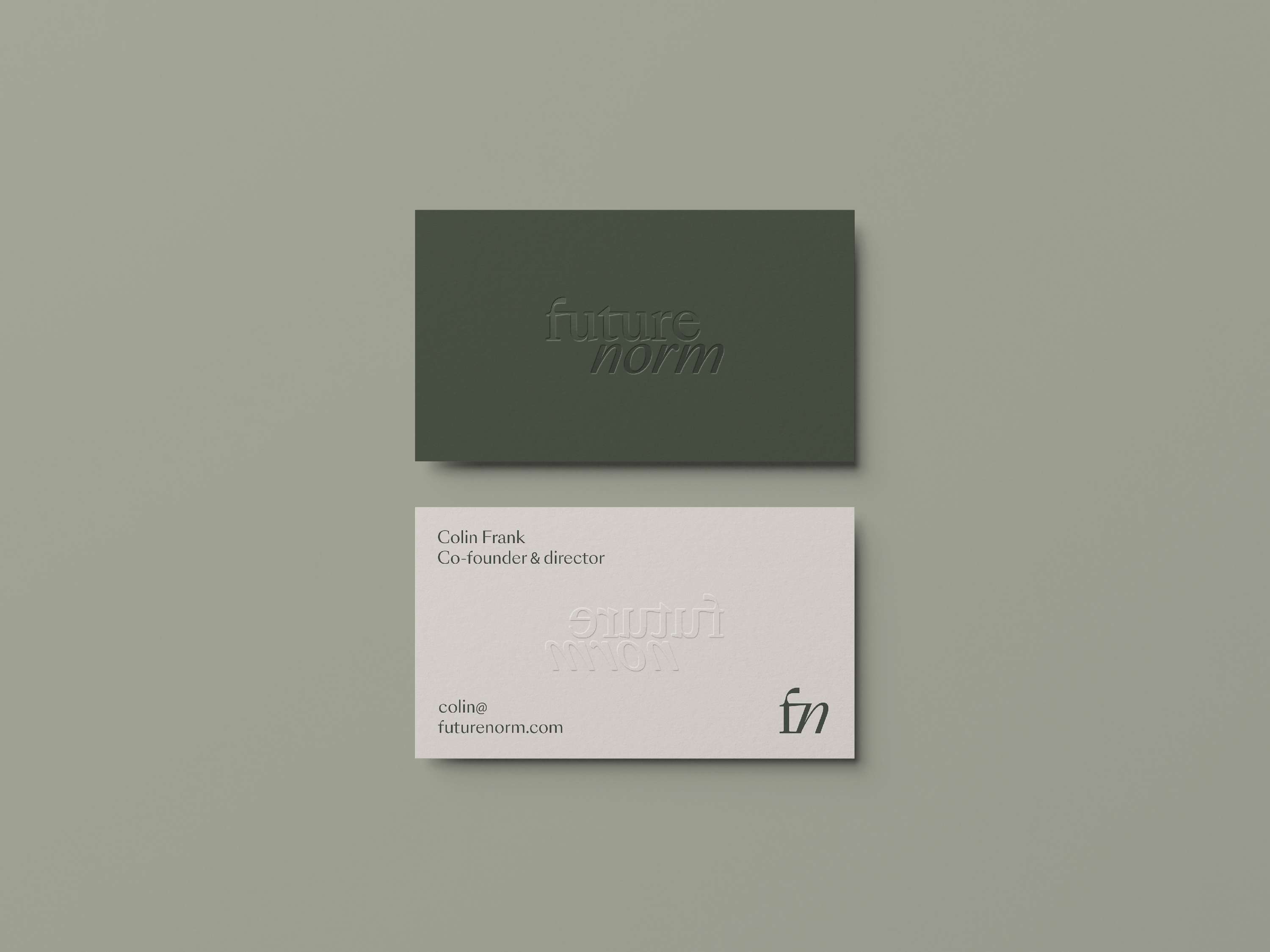 Visual Brand Identity - Futurenorm by Alix Picken