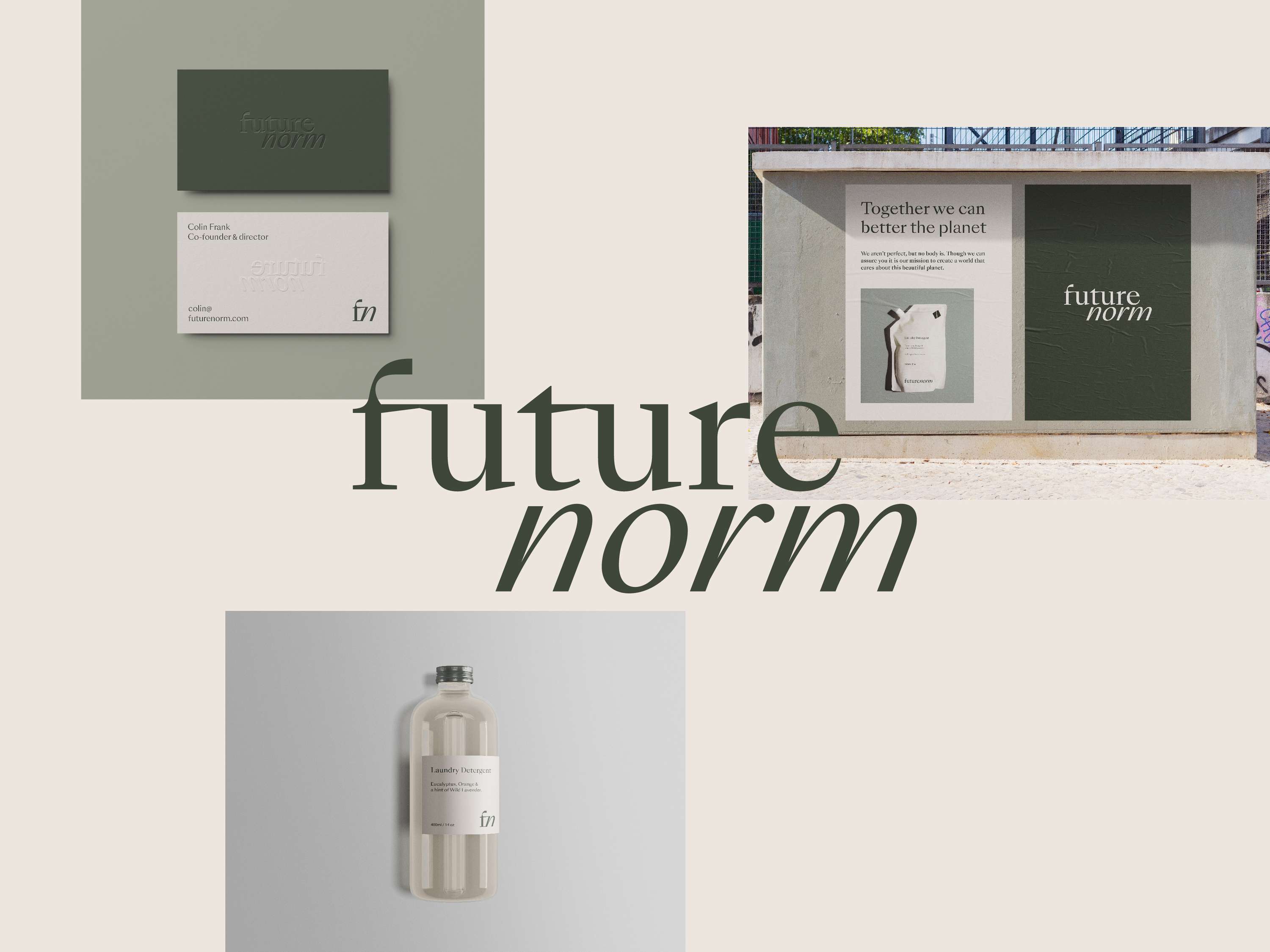 Visual Brand Identity - Futurenorm by Alix Picken