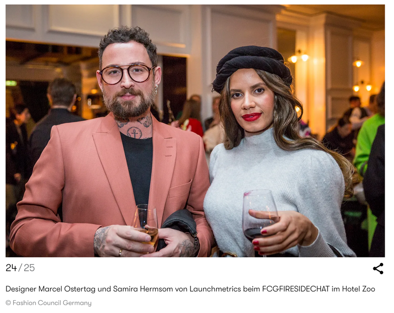 Partnership with Fashion Council Germany by Sam Wonder