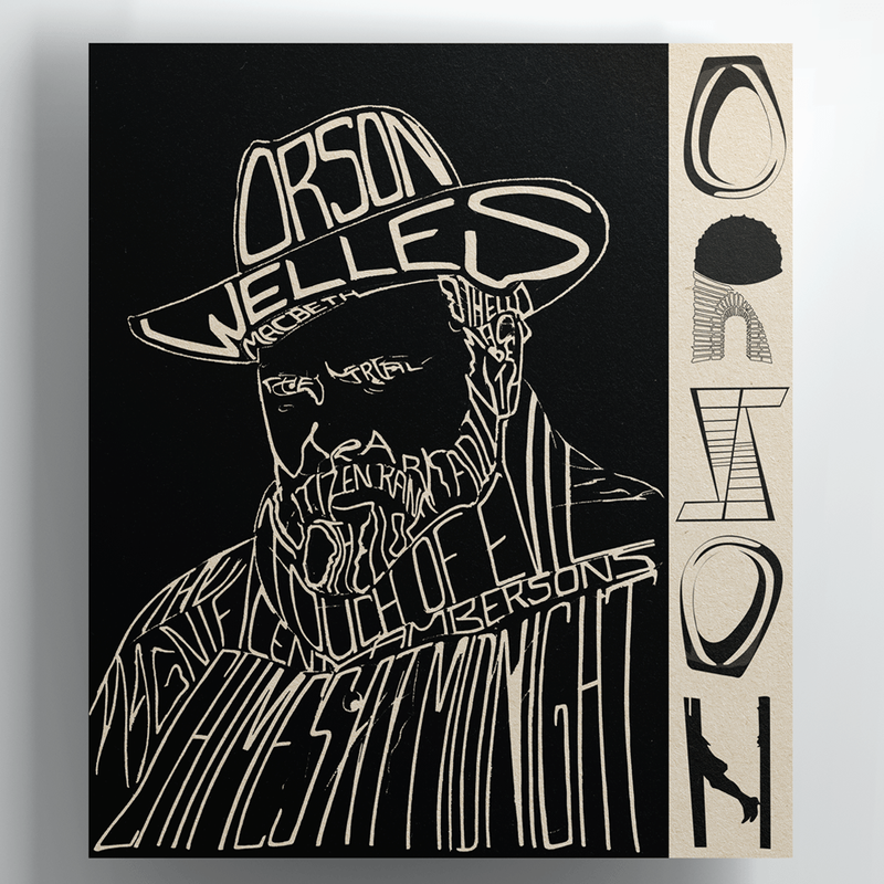 Orson Welles Poster Series by Sivylla Abati