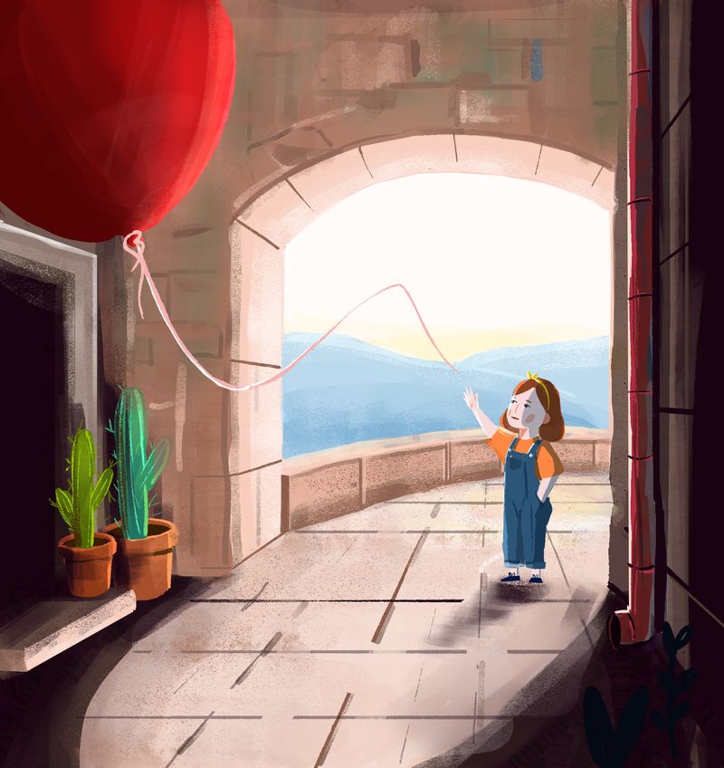 Lost Balloon by Laura Bartlett